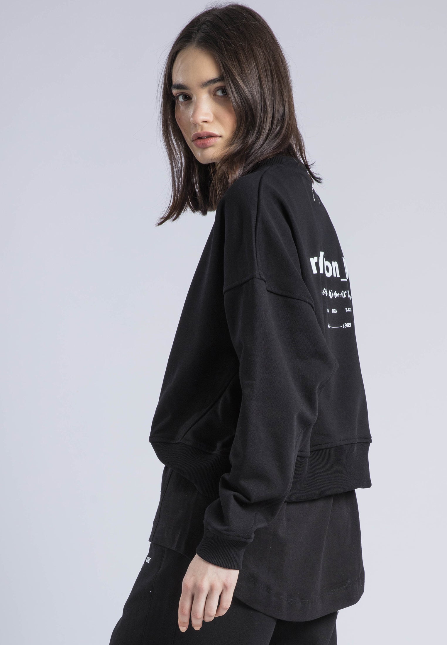 RELIGION UK BATWING SWEAT BLACK
