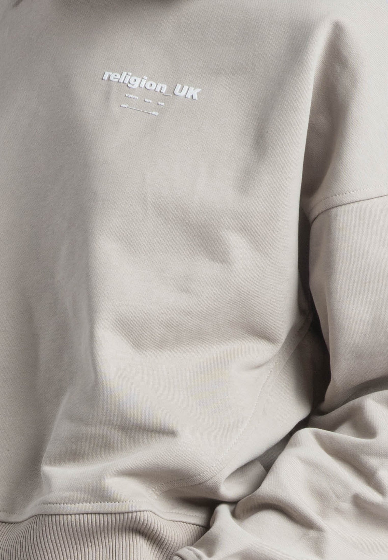 RELIGION UK BATWING SWEAT STONE