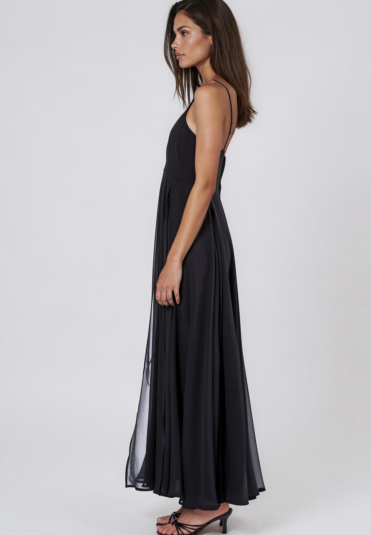 OLSEN MAXI DRESS BLACK