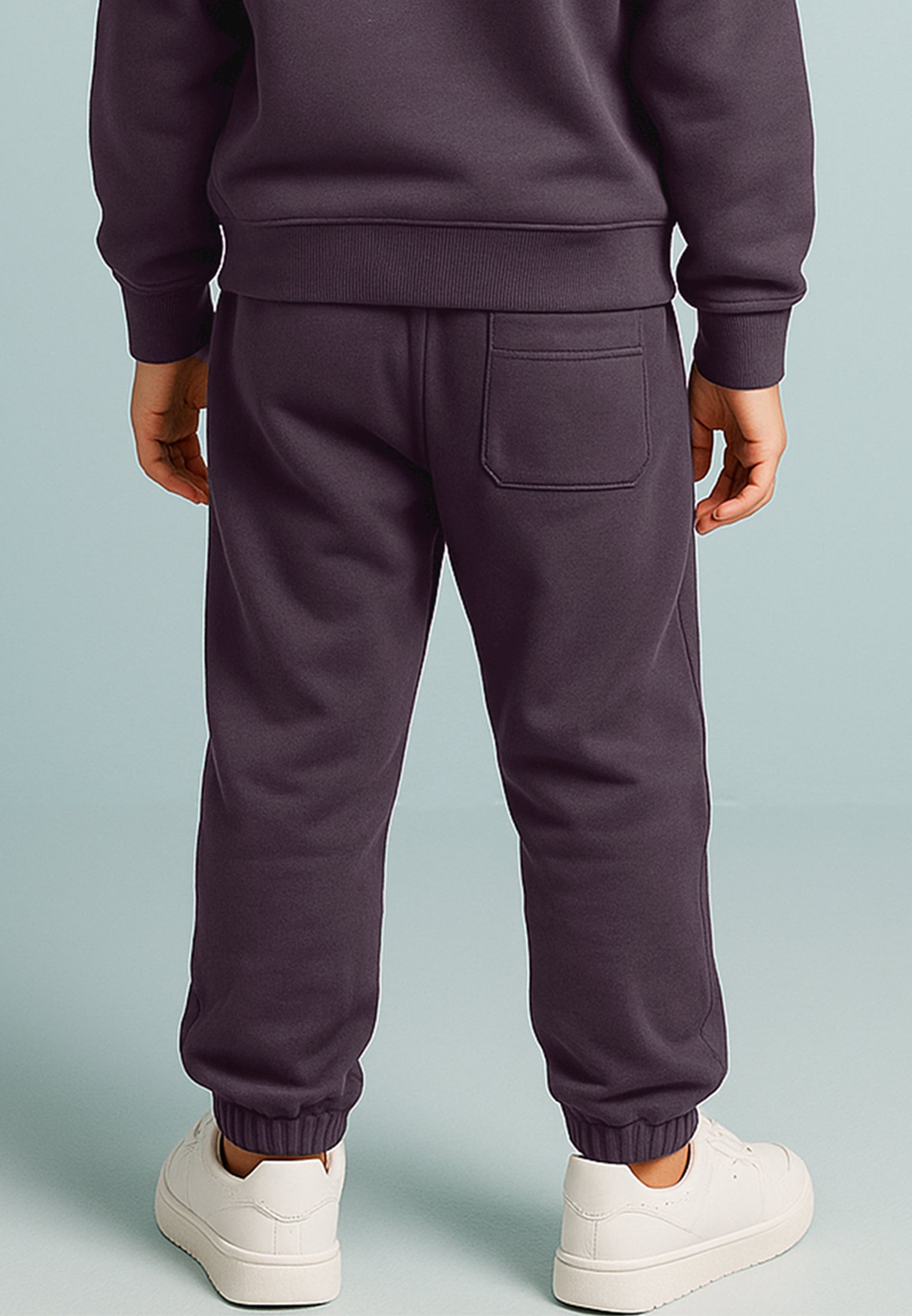 KIDS HOPEY DARTED SWEATPANTS MAUVE
