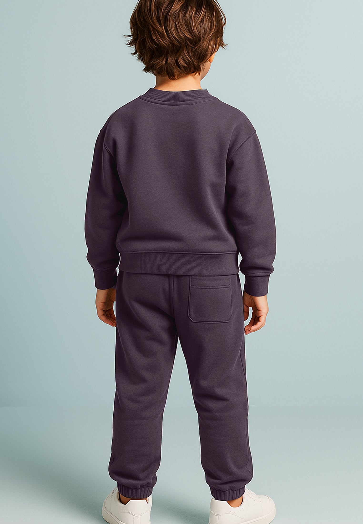 KIDS HOPEY DARTED SWEATPANTS MAUVE