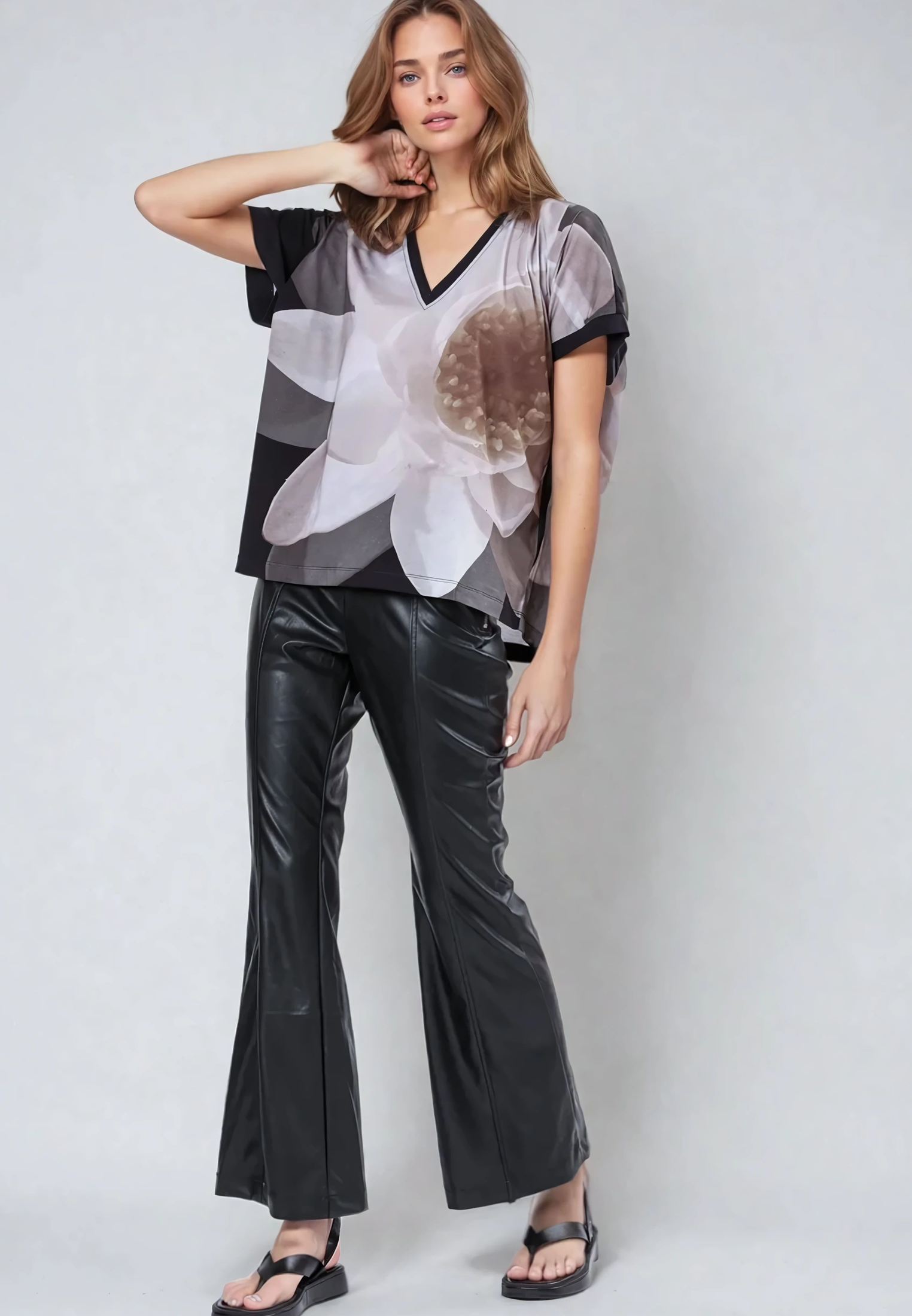 CLOAK TOP SOLAR SEPIA