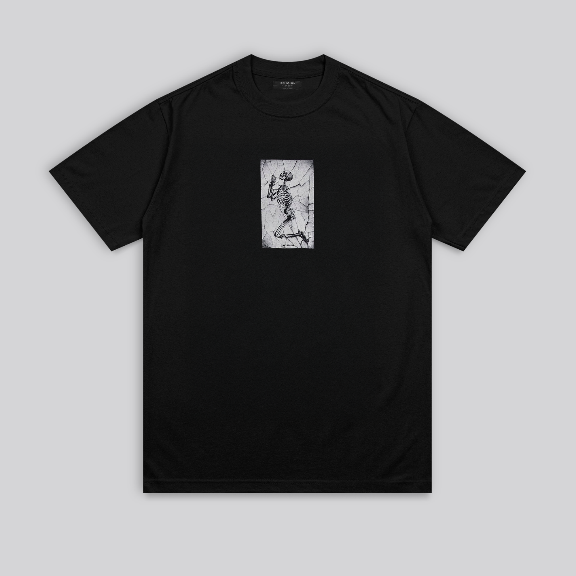 CRACK SKELETON T-SHIRT BLACK