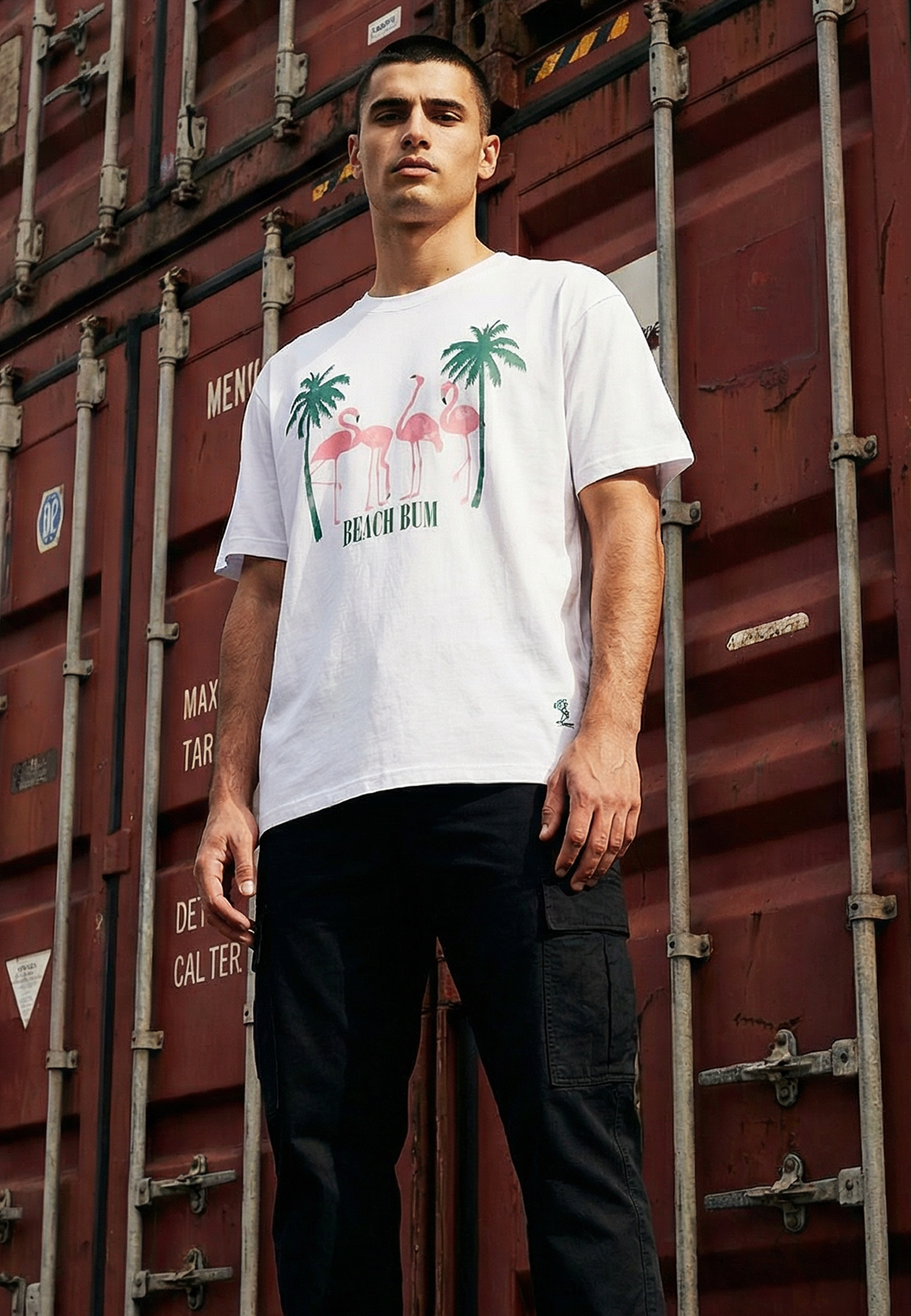 BEACH BUM T-SHIRT WHITE