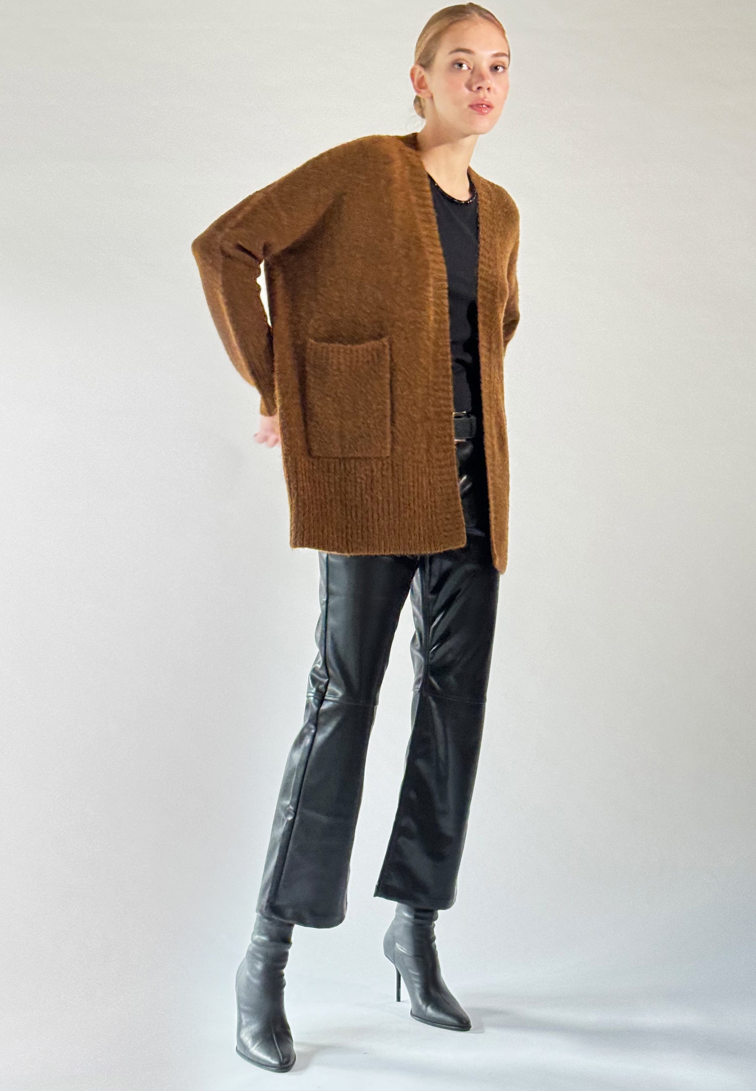 WILD CARDIGAN MOCHA