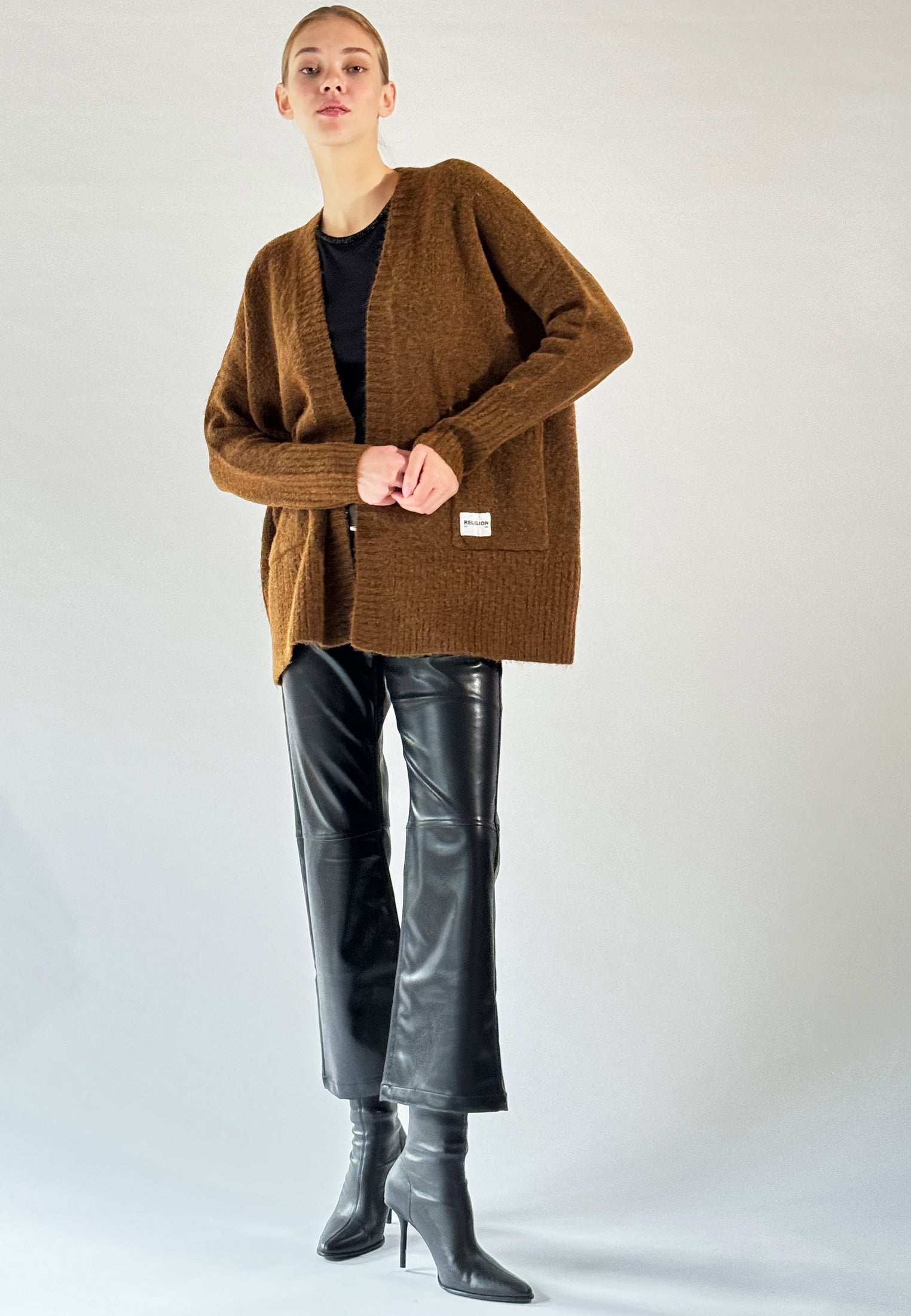 WILD CARDIGAN MOCHA