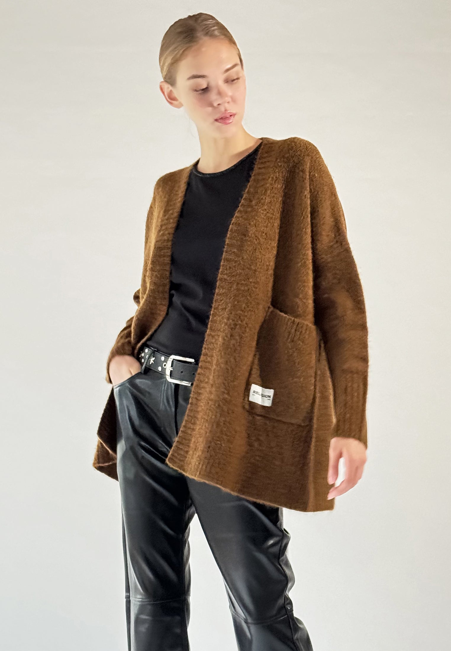 WILD CARDIGAN MOCHA