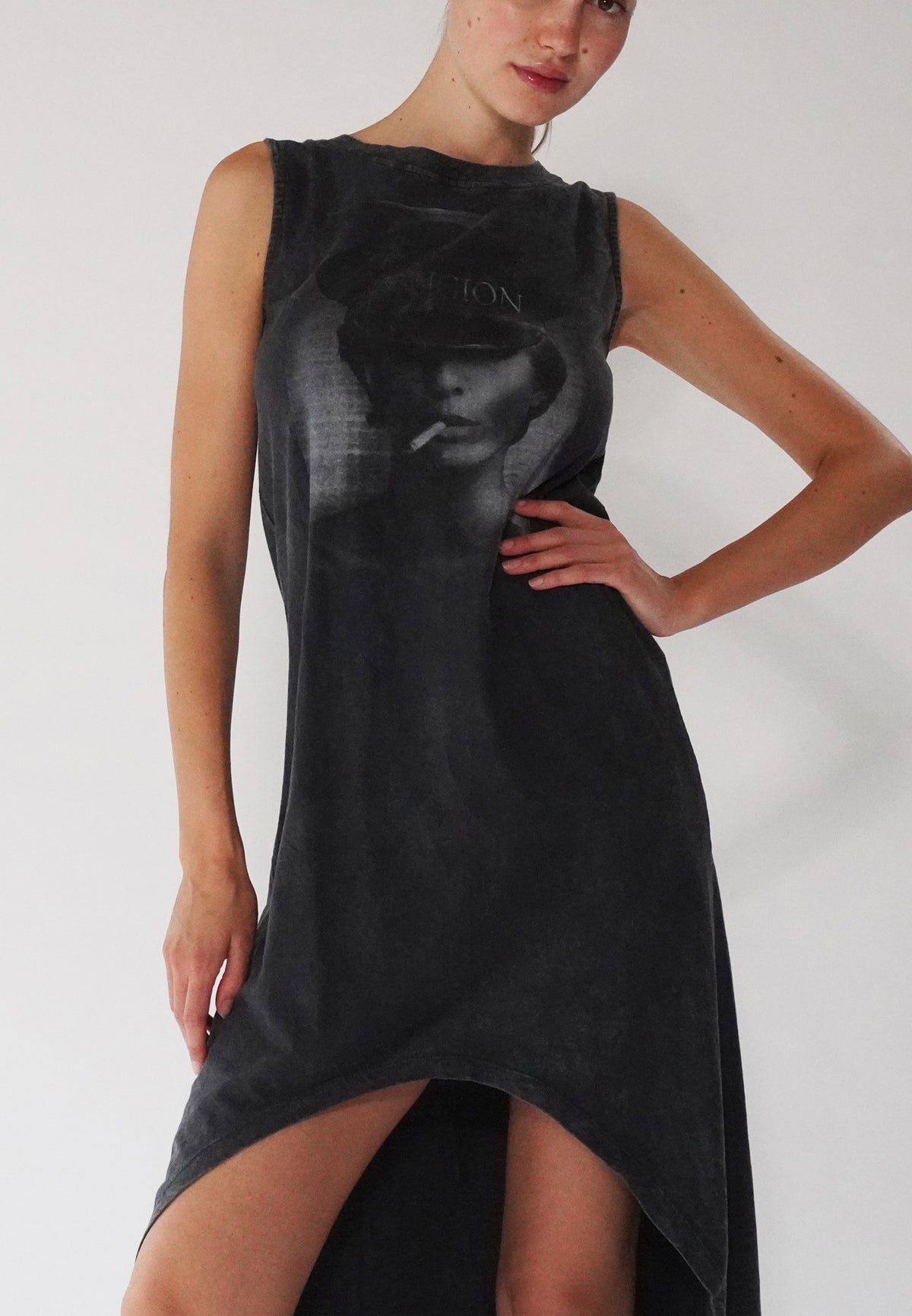 CAPTAIN DRESS VINTAGE BLACK