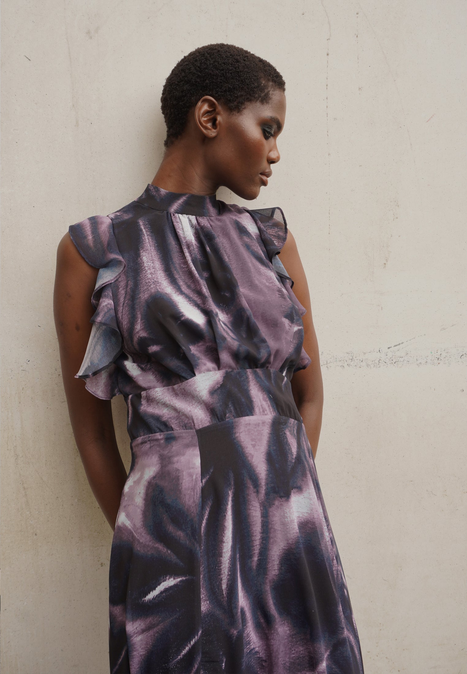 ECLIPSE MAXI DRESS FLOW LILAC