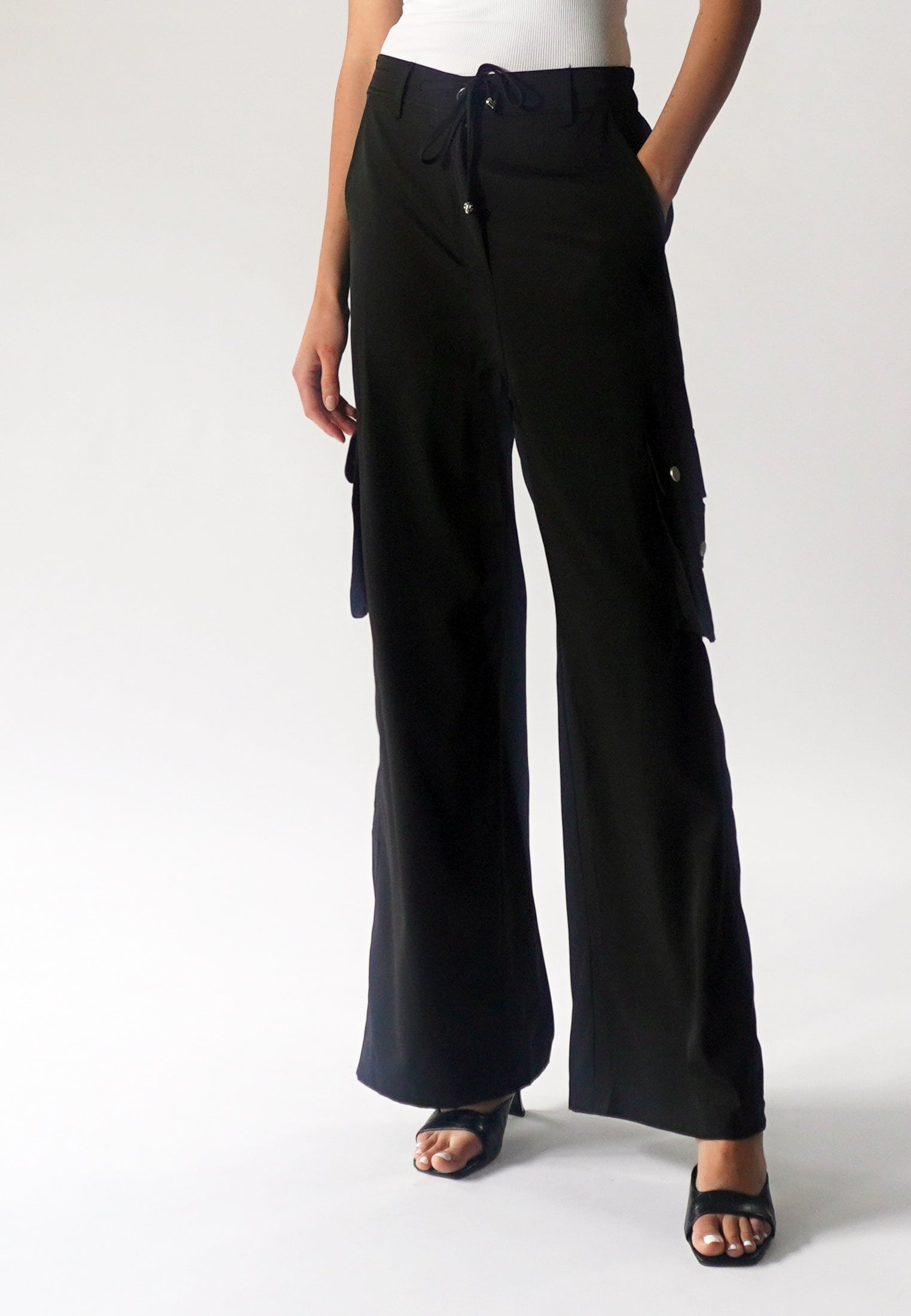 .com .com: Daily Ritual Women's Oversized Terry Cotton and  Modal Wide Leg Pant, Black, Medium : Clothing, Shoes & Jewelry