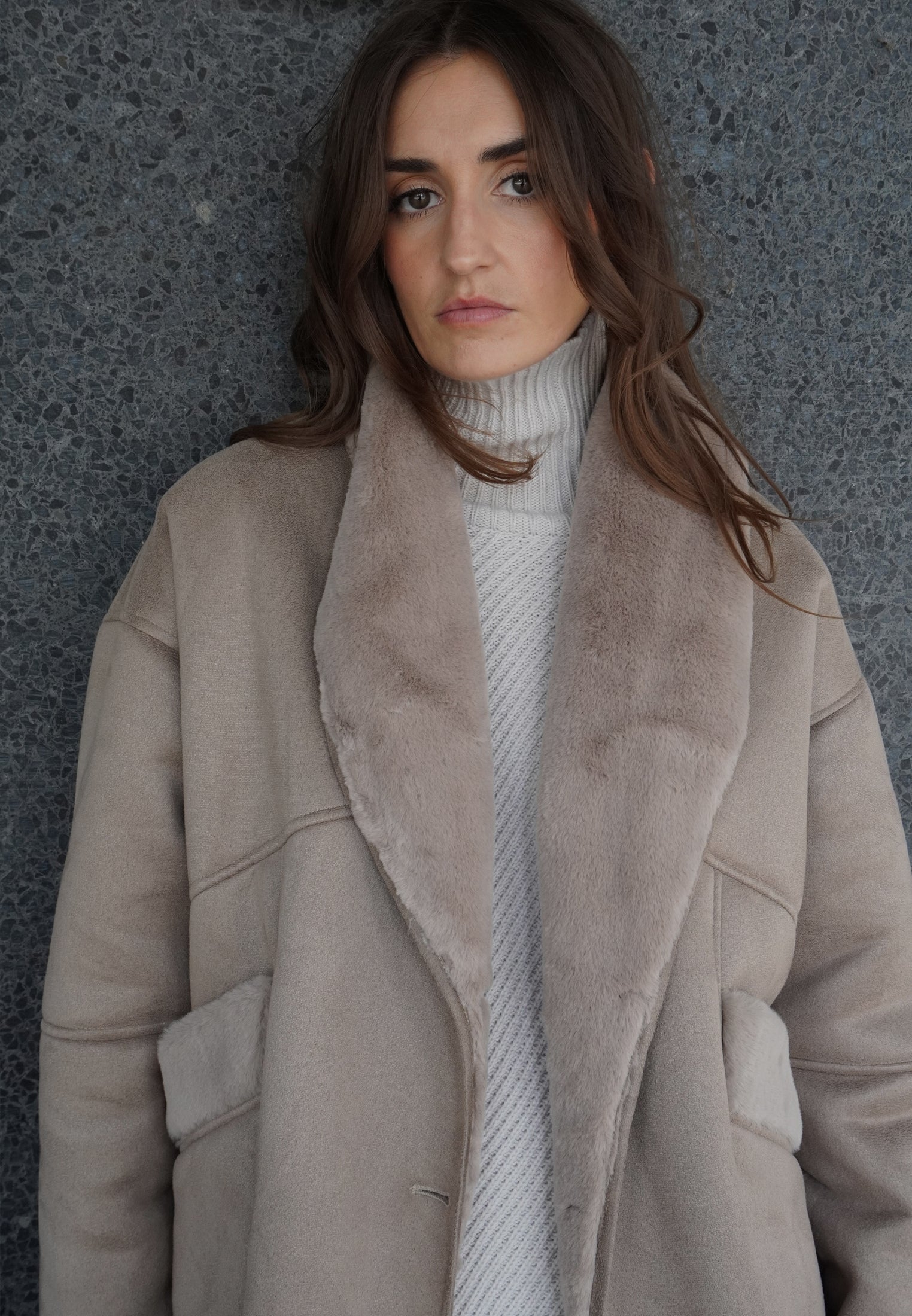 ELEMENT COAT TAUPE