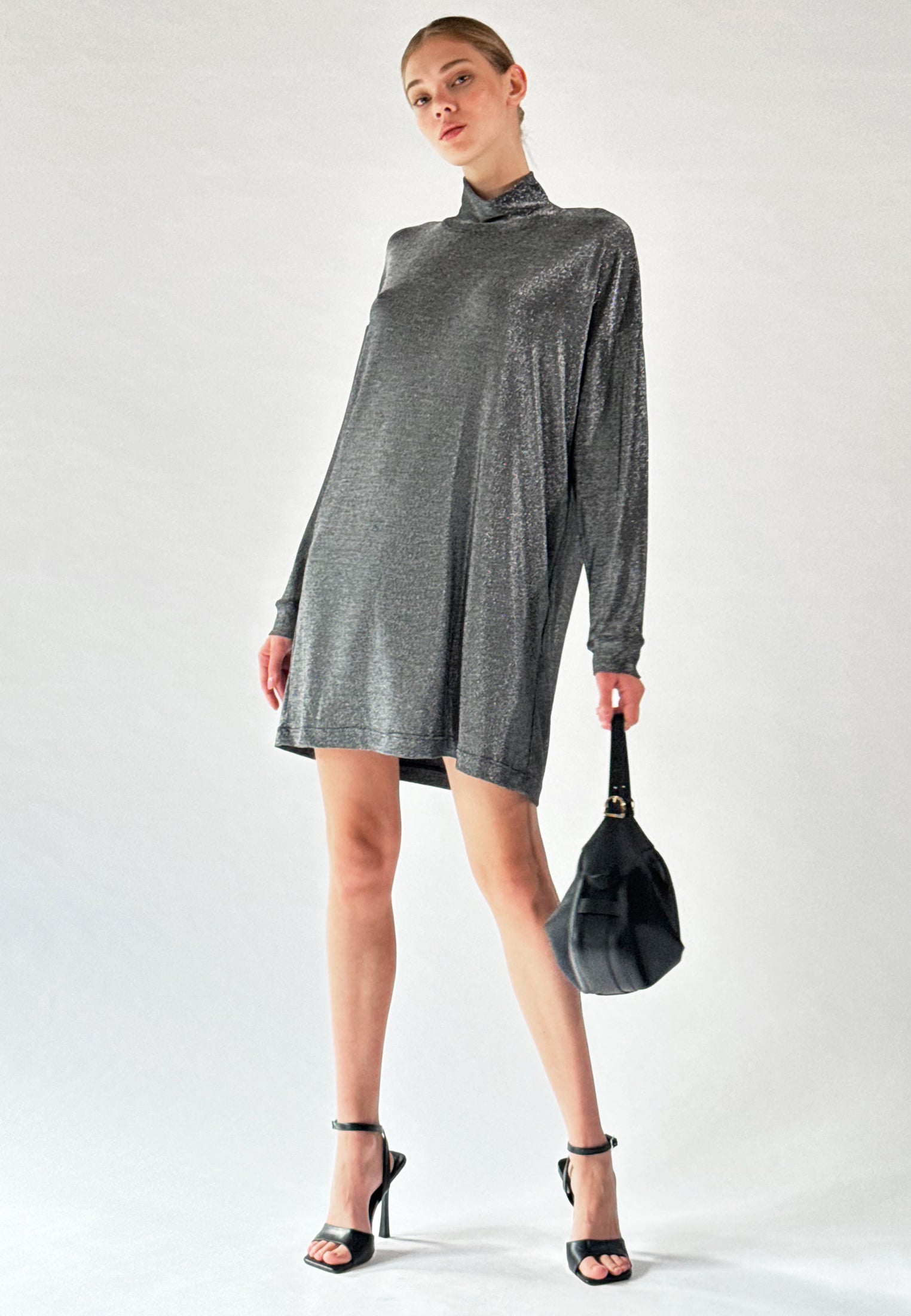 KARLA TUNIC GUN METAL