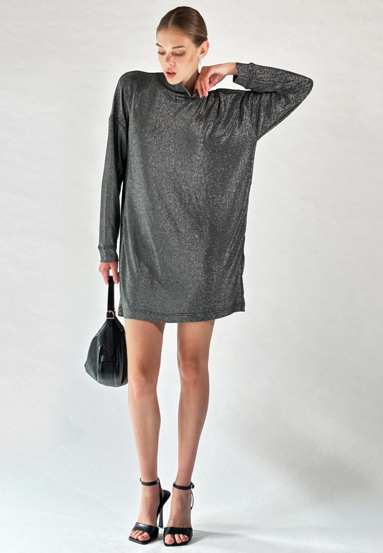 KARLA TUNIC GUN METAL
