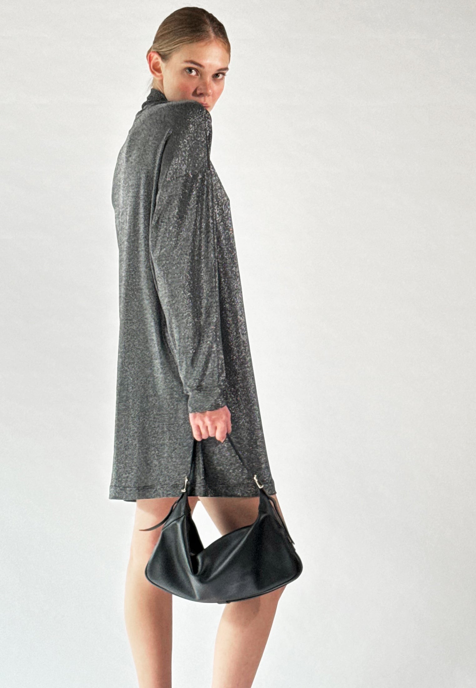 KARLA TUNIC GUN METAL