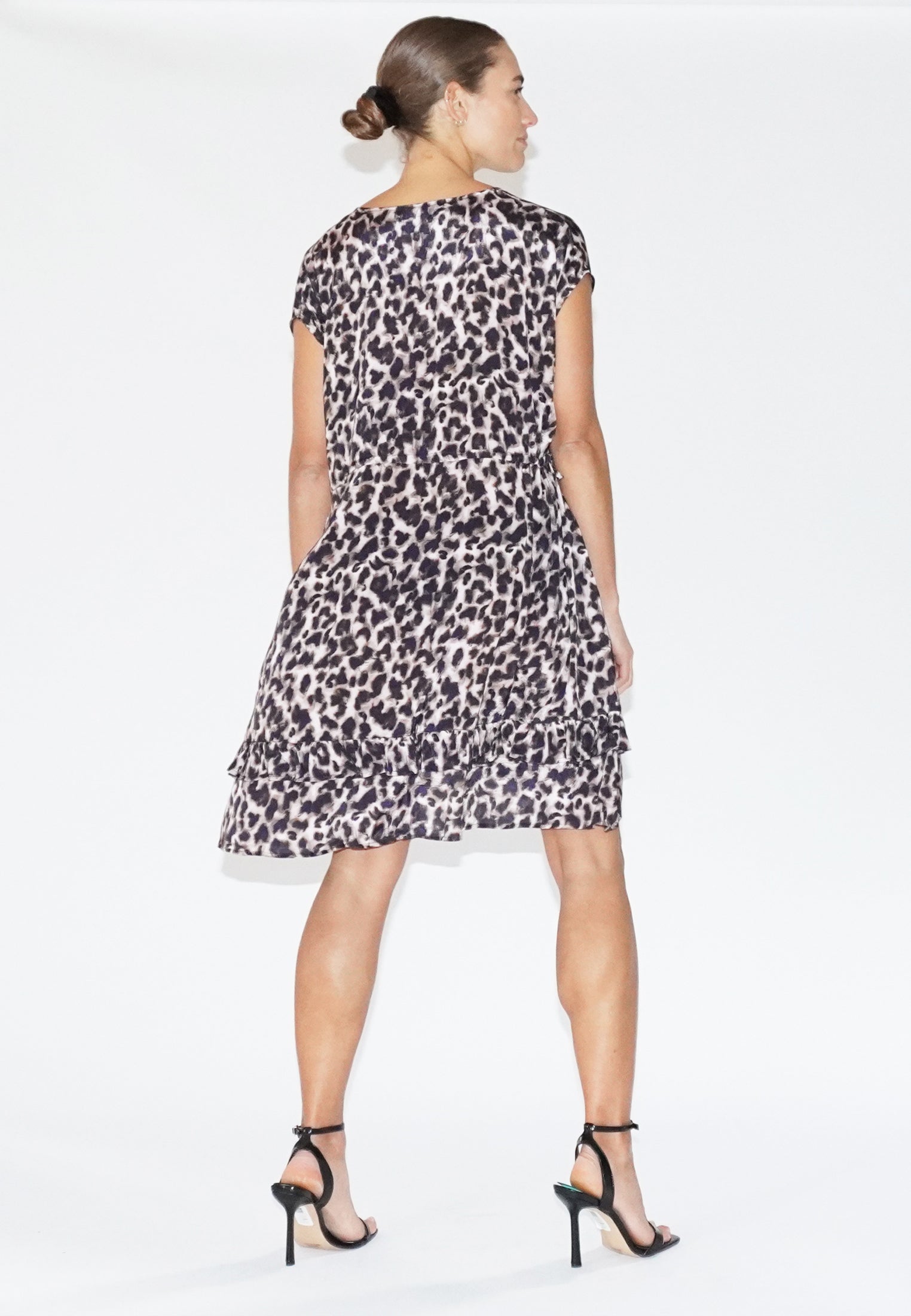 CHARISMA LEOPARD PRINT TUNIC DRESS