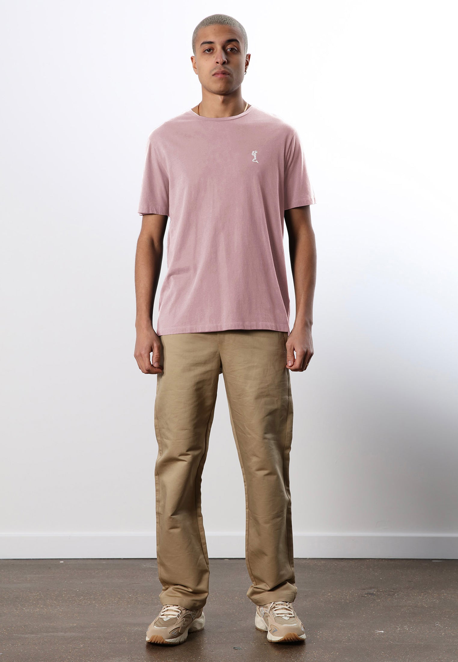 ORGANIC CORE T-SHIRT PALE PINK