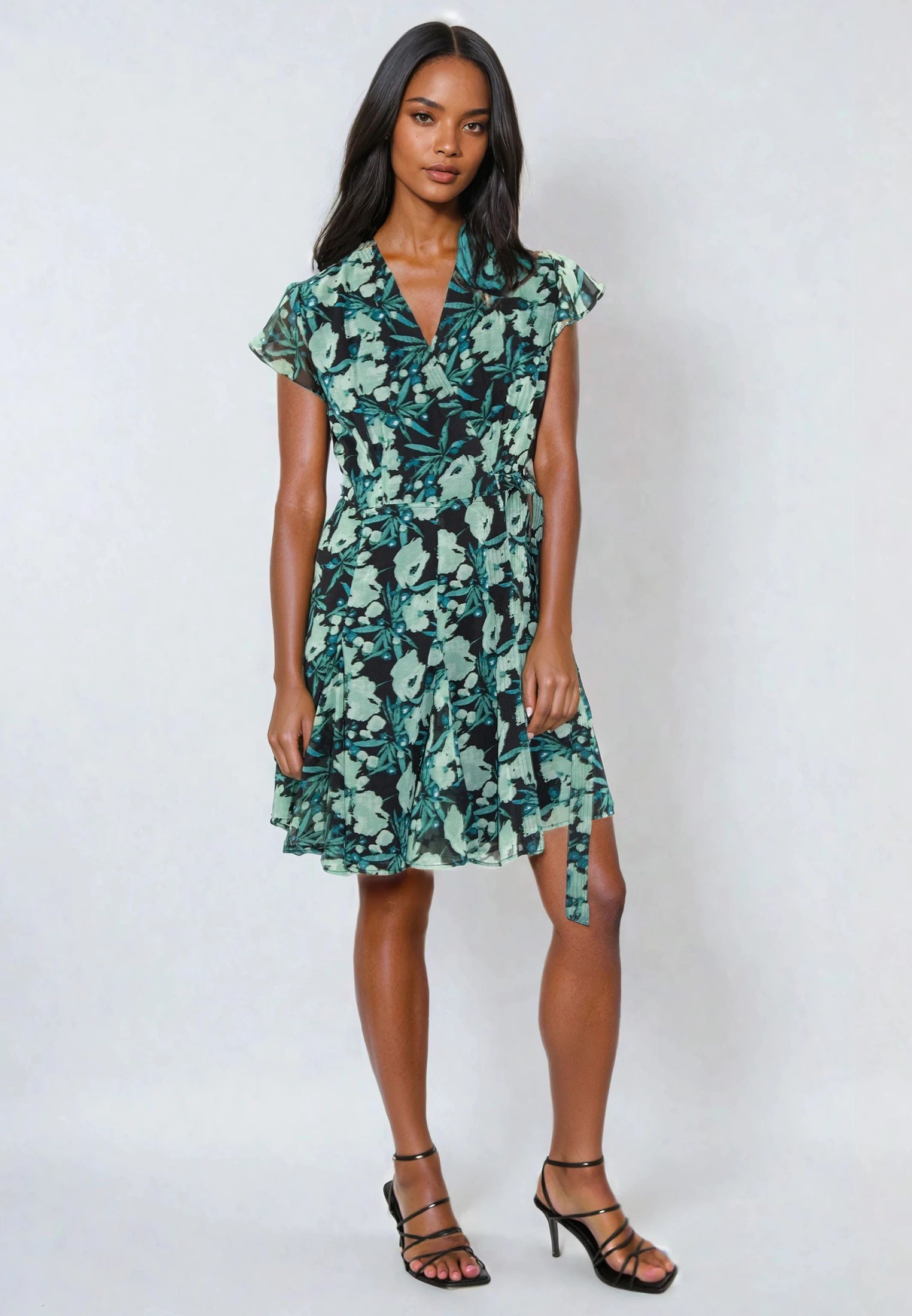 PROMINENCE MINI DRESS PRIME GREEN