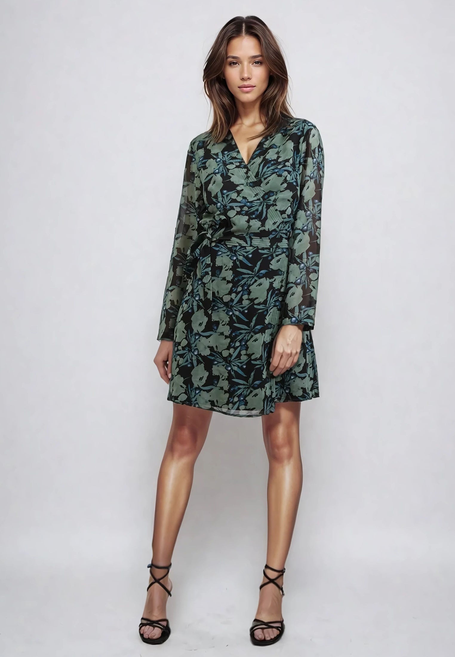 PROMINENCE MINI DRESS PRIME GREEN