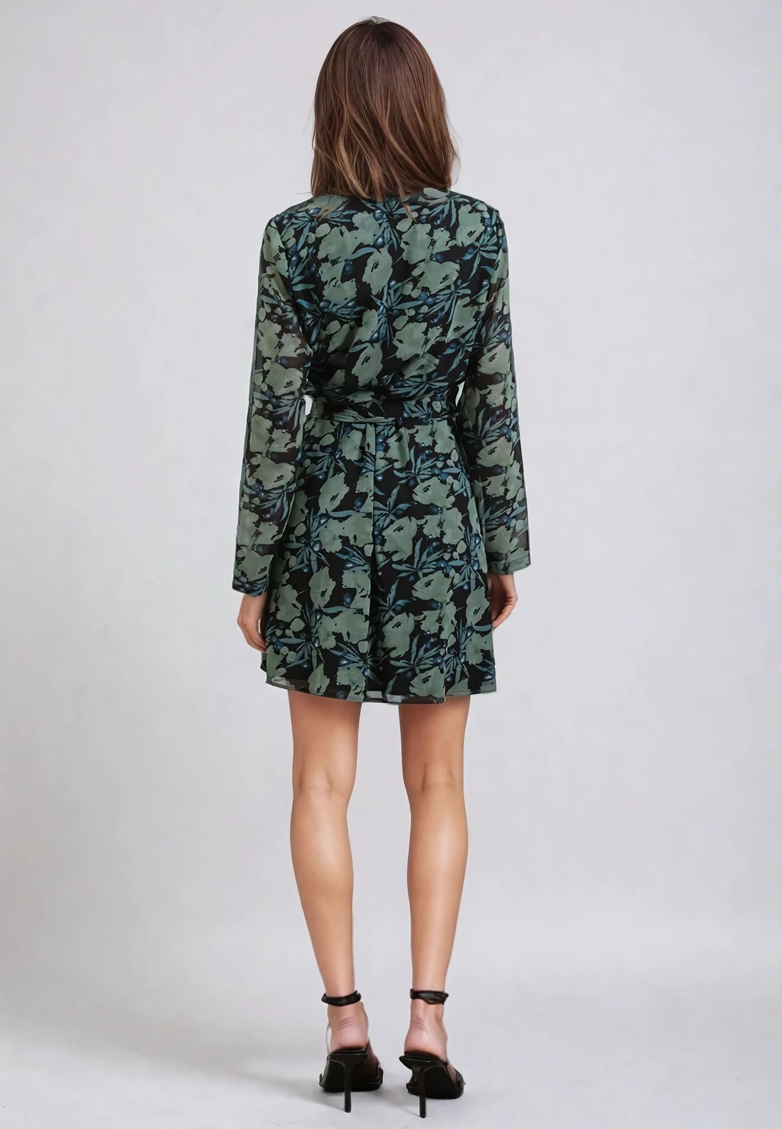 PROMINENCE MINI DRESS PRIME GREEN