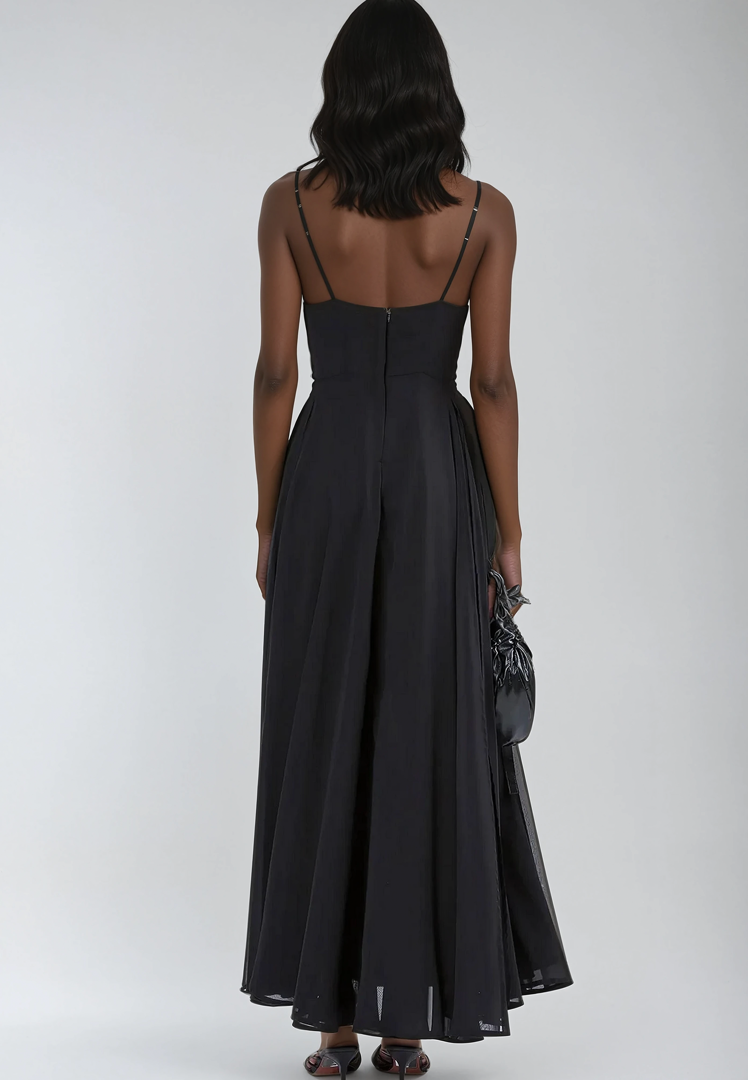 OLSEN MAXI DRESS BLACK