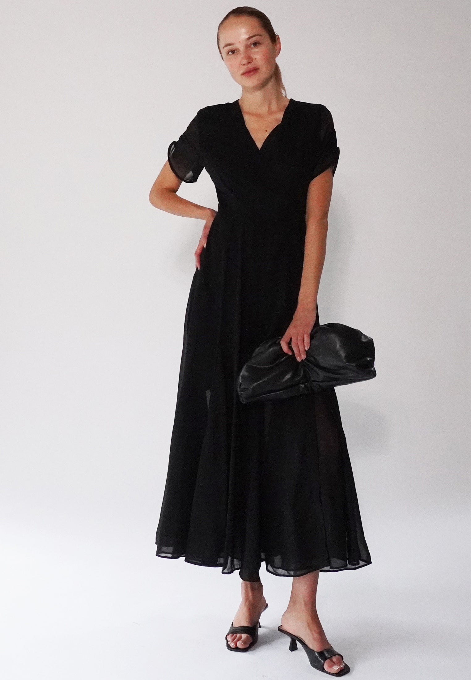 SOLSTICE MAXI DRESS BLACK