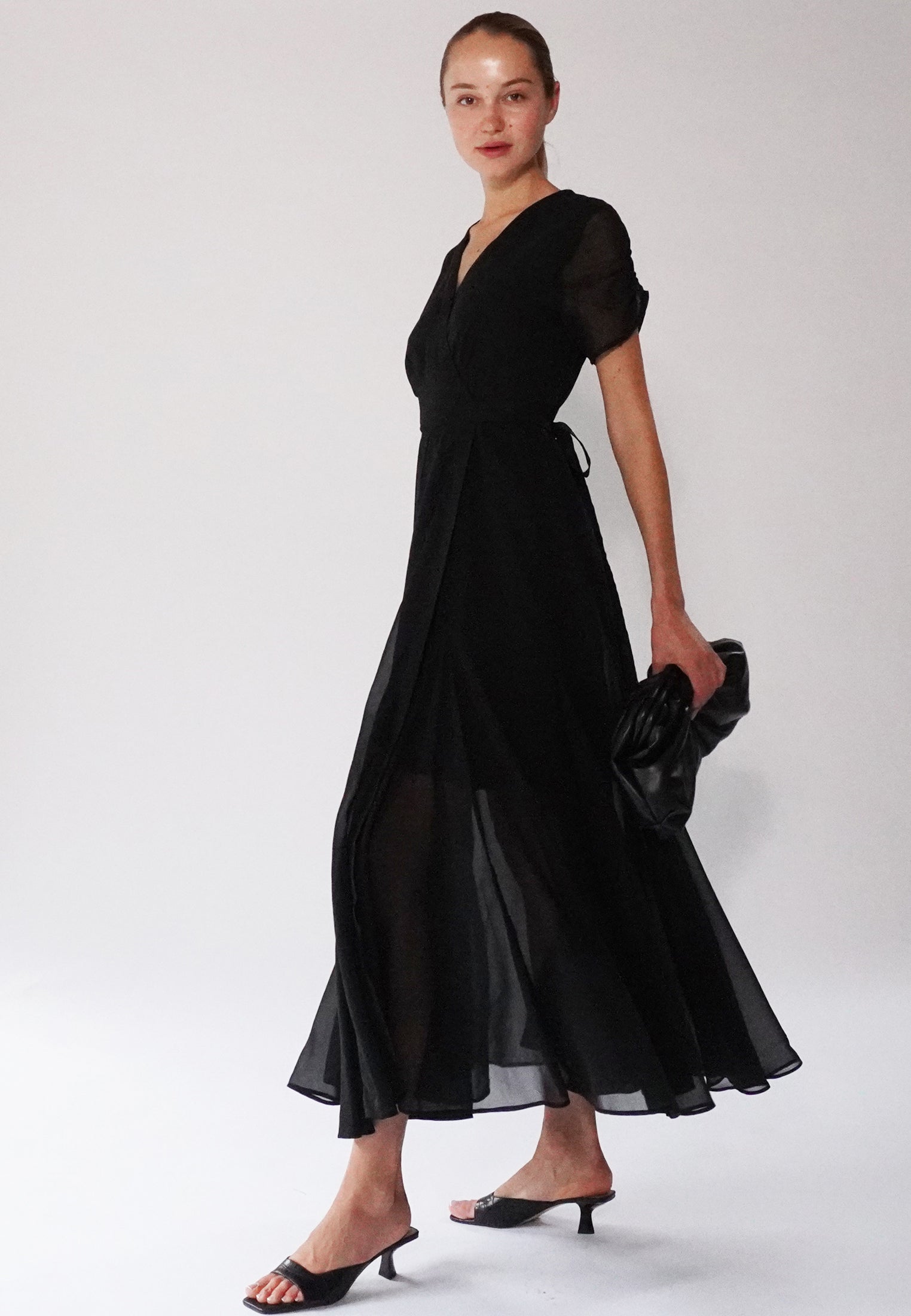 SOLSTICE MAXI DRESS BLACK