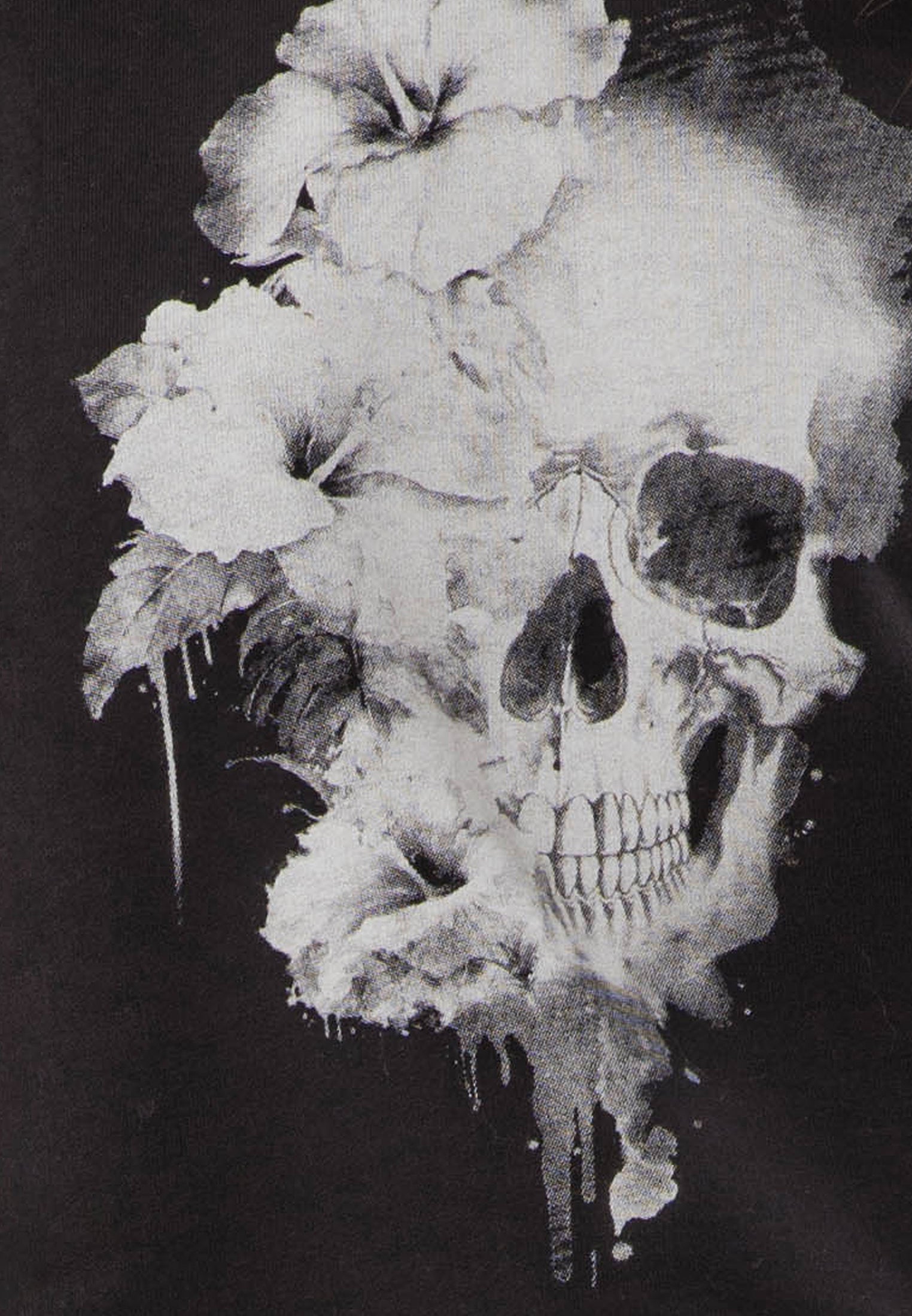 FLORA SWEAT BLACK SKULL