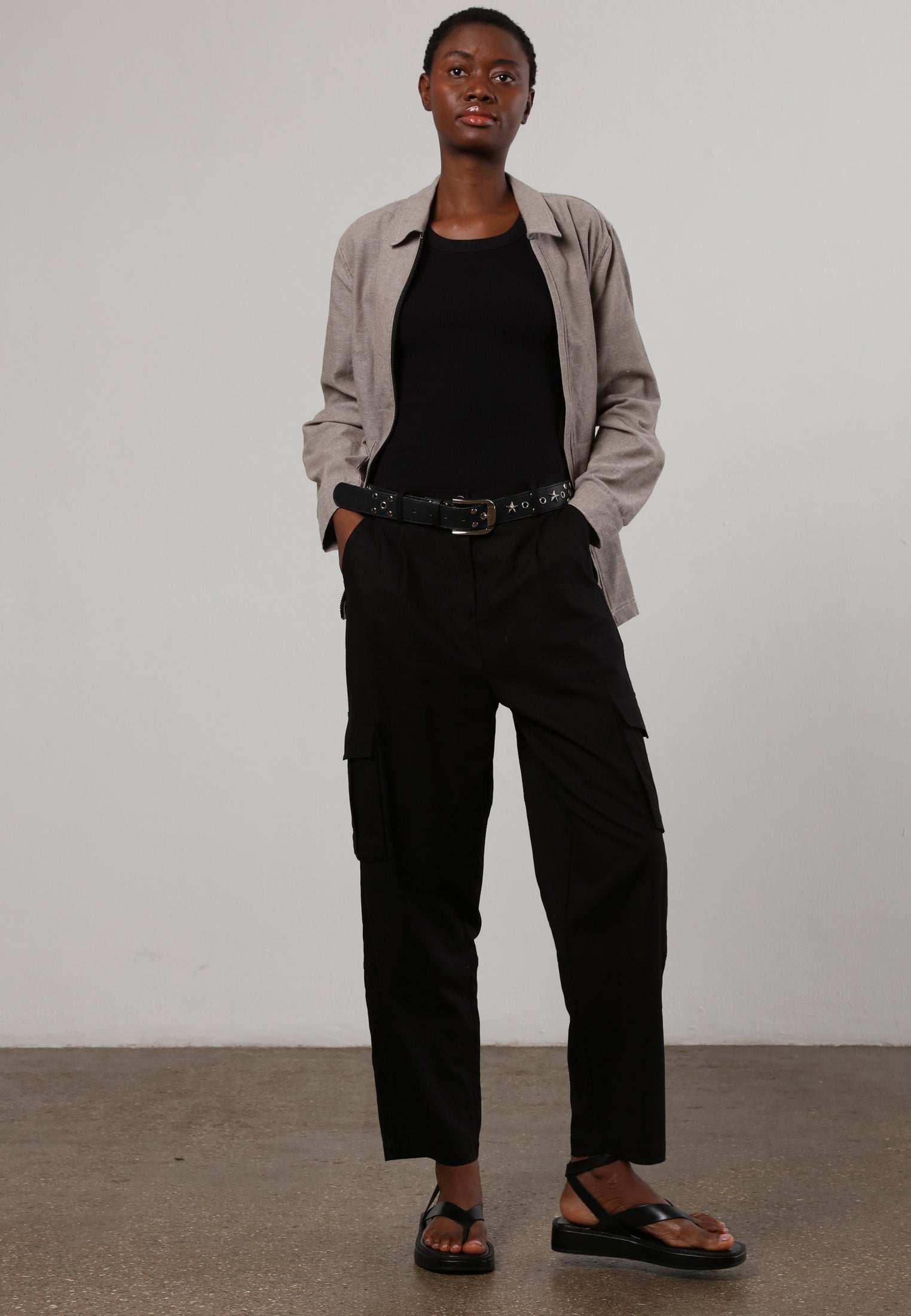 TRIBE LS SHIRT BEIGE