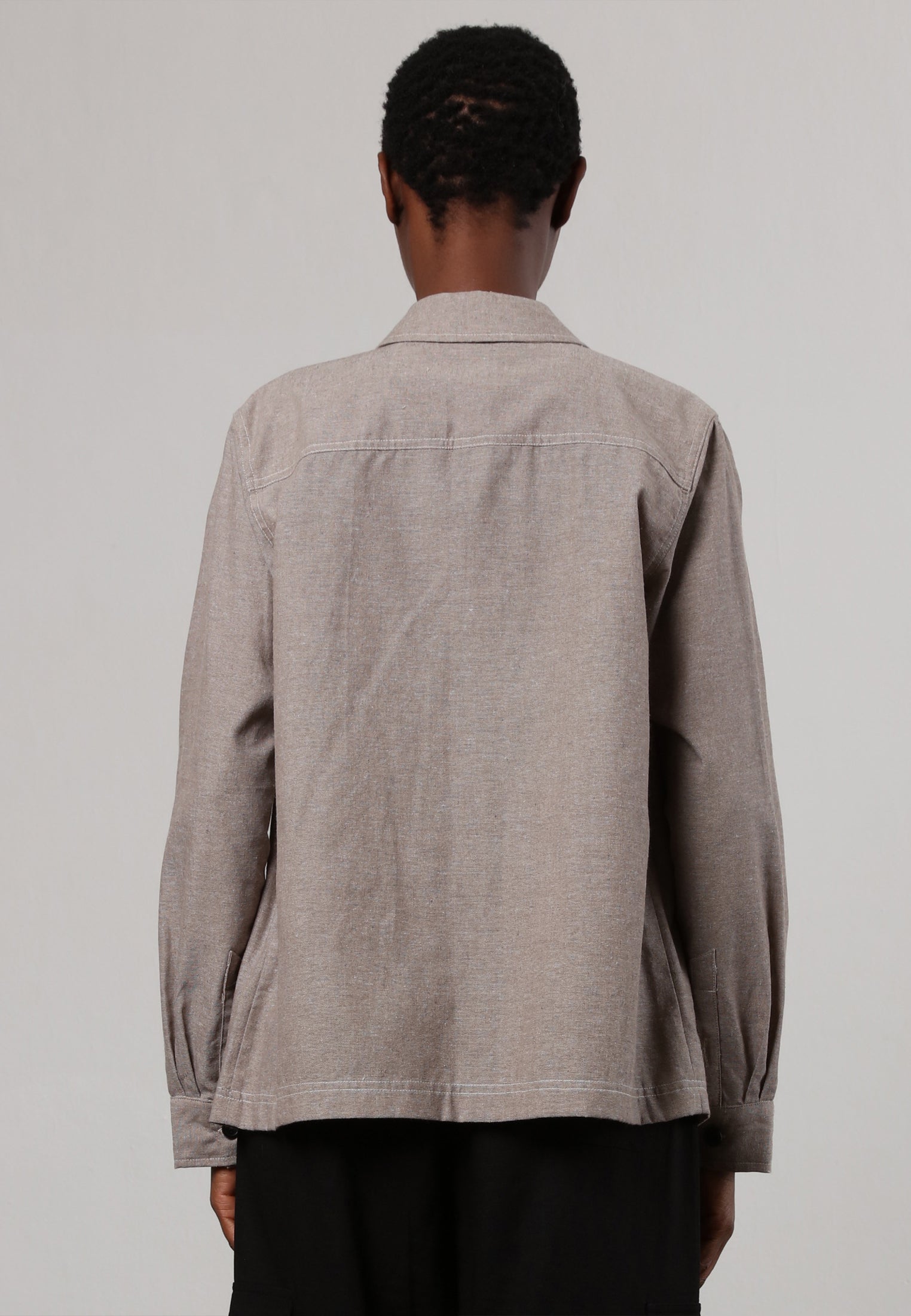TRIBE LS SHIRT BEIGE