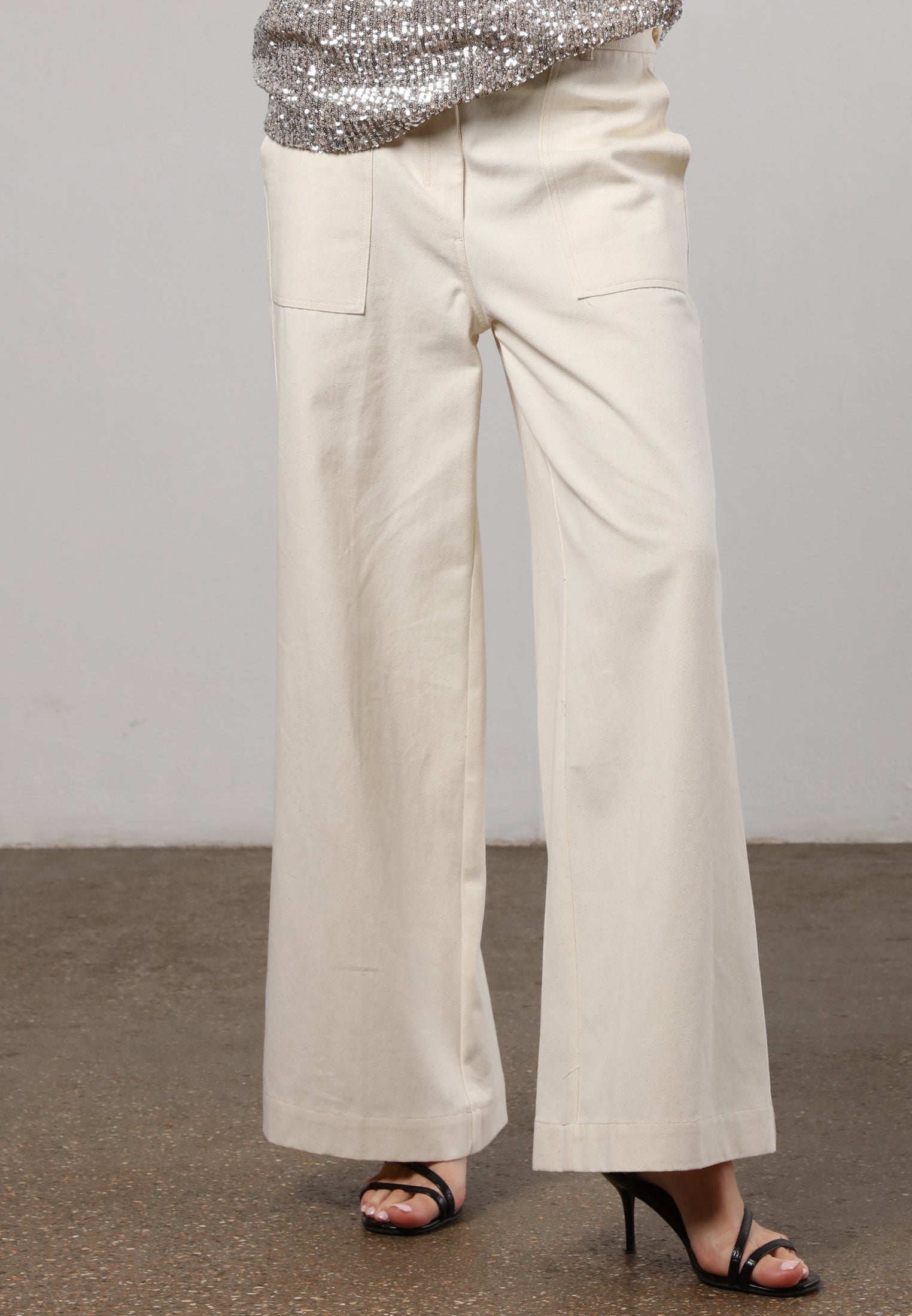 VISION TROUSERS OFF WHITE
