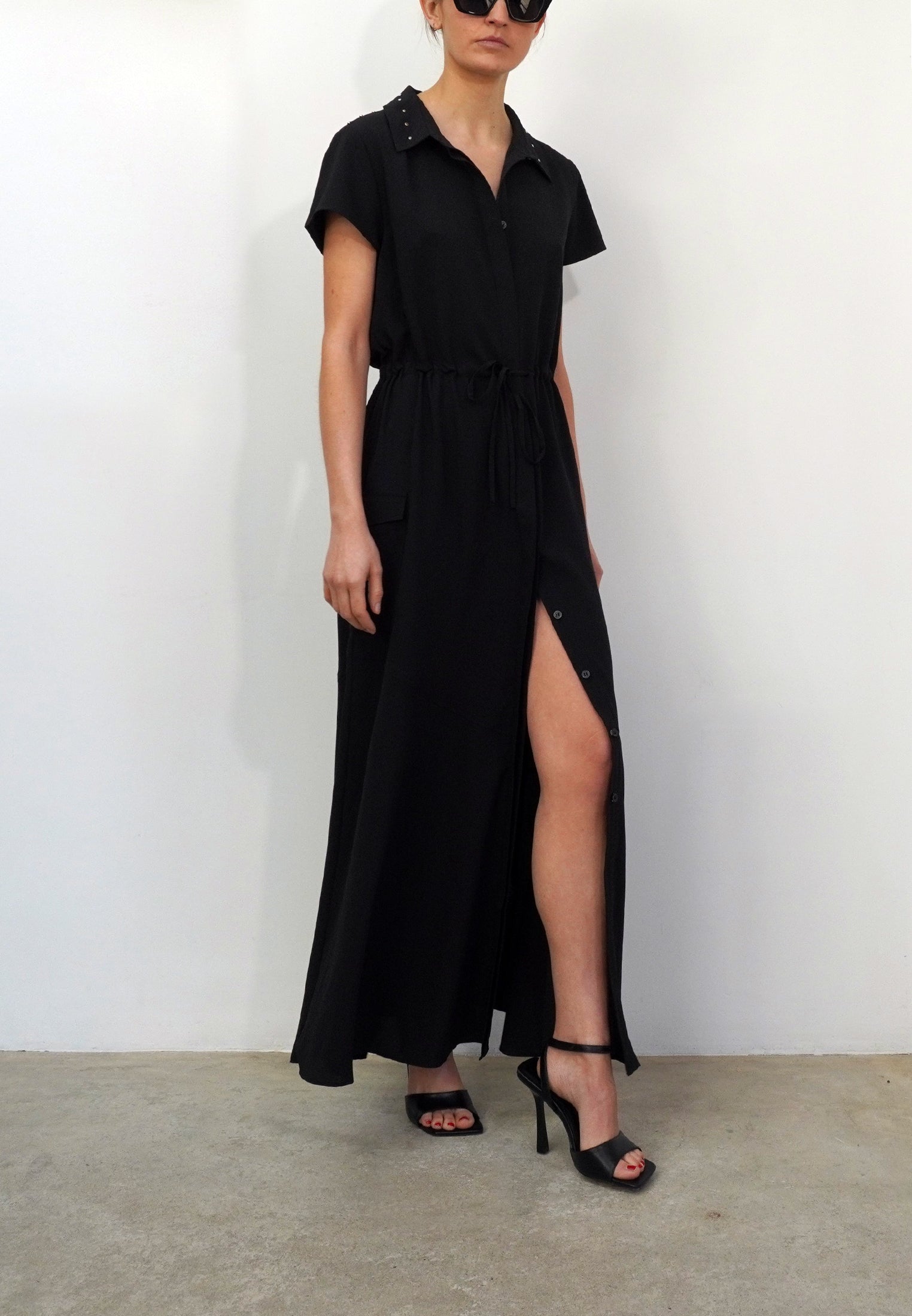 VITAL MAXI DRESS BLACK