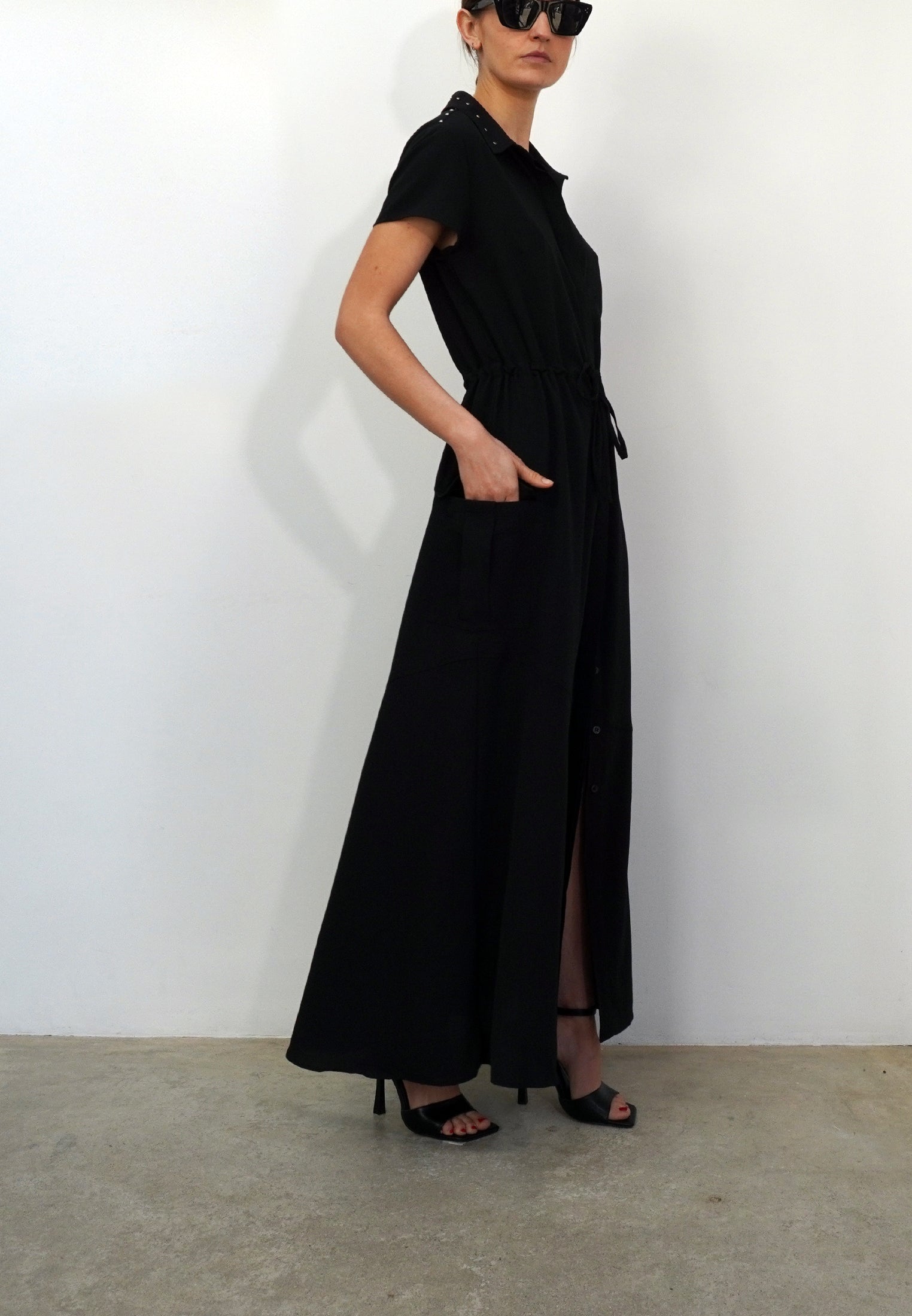 VITAL MAXI DRESS BLACK