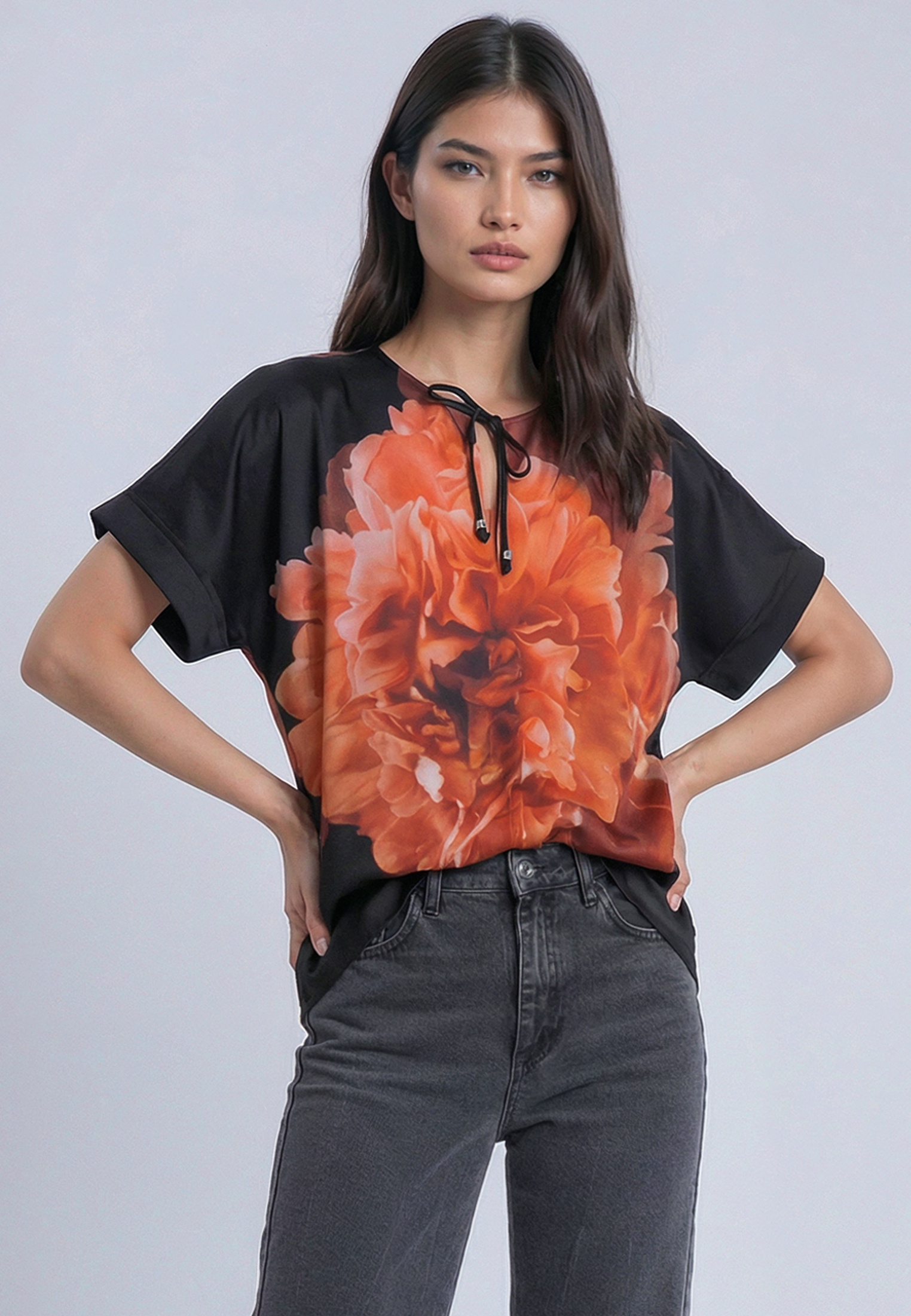 TAYLOR TOP PARADISE TERRACOTTA ORANGE