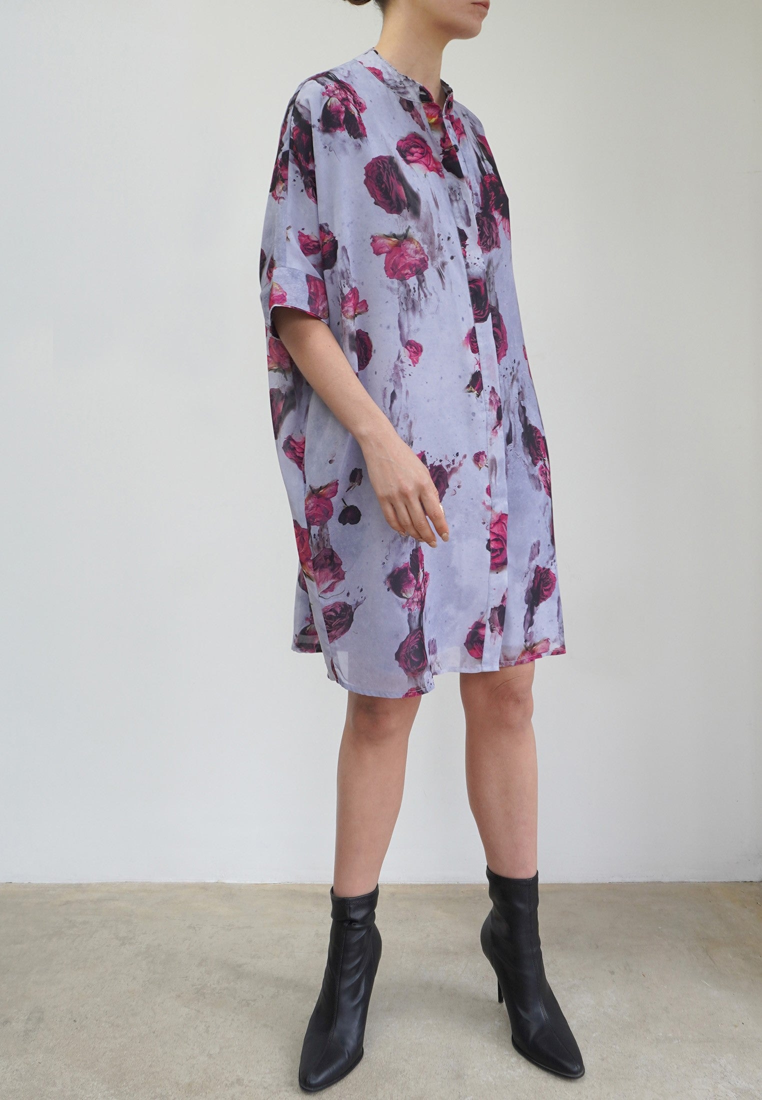 ZEBRA KAFTAN BLUSH BRIGHT