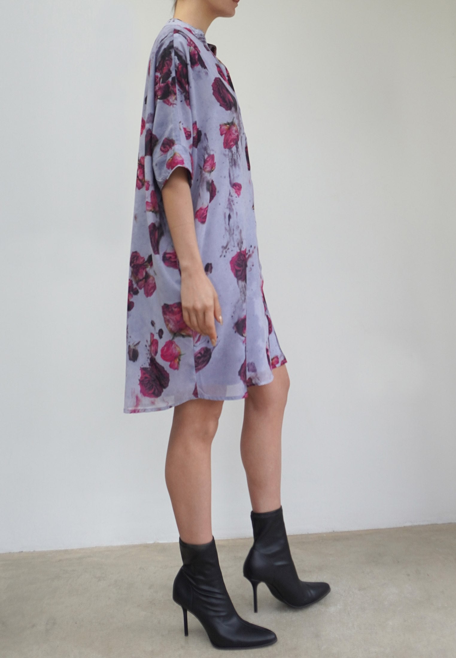 ZEBRA KAFTAN BLUSH BRIGHT