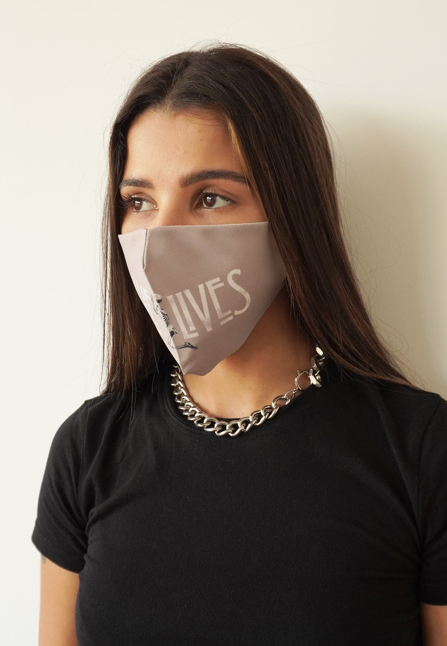 RELIGION Face Mask Save Lives Khaki