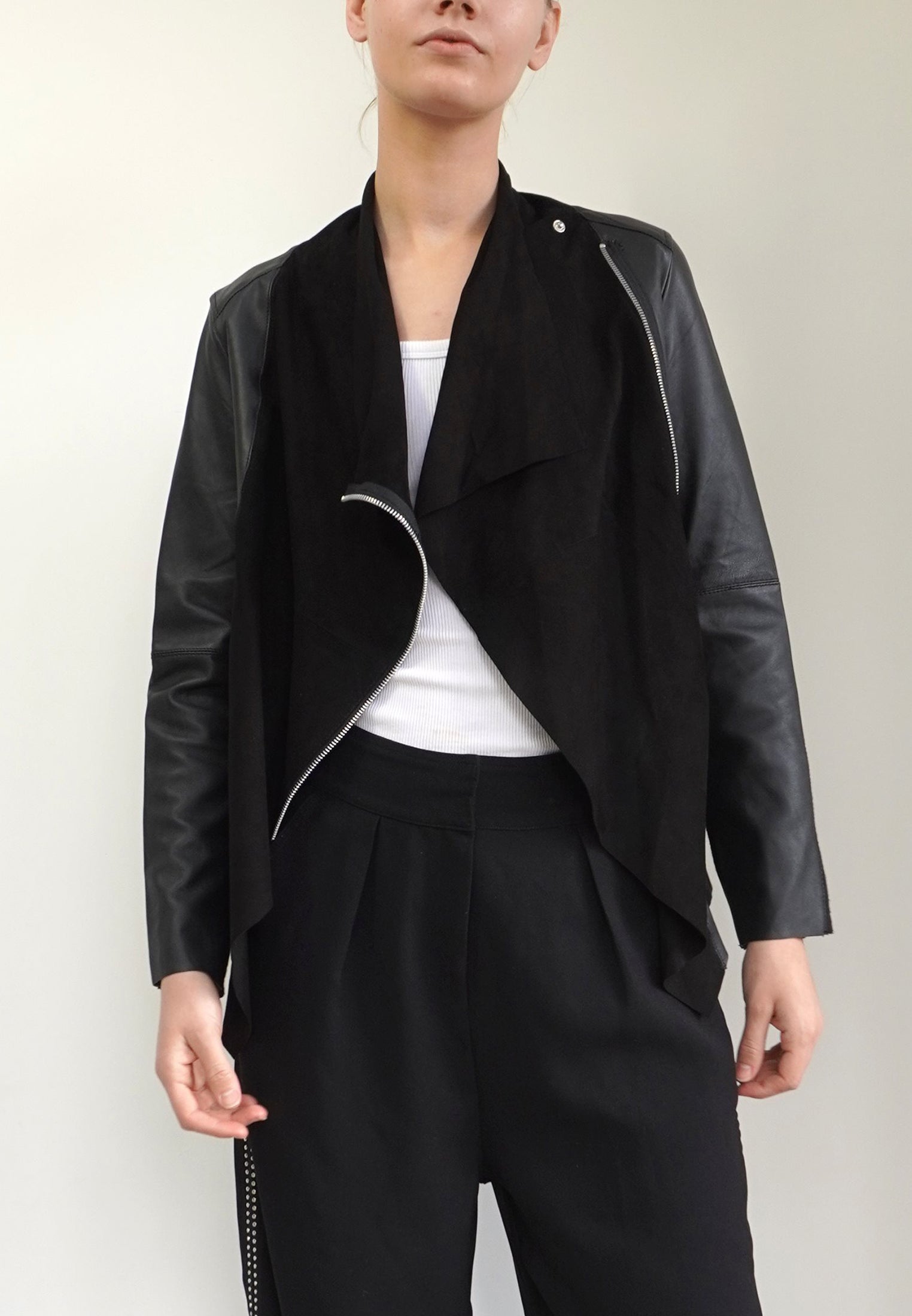 PUBLICISED LEATHER JACKET