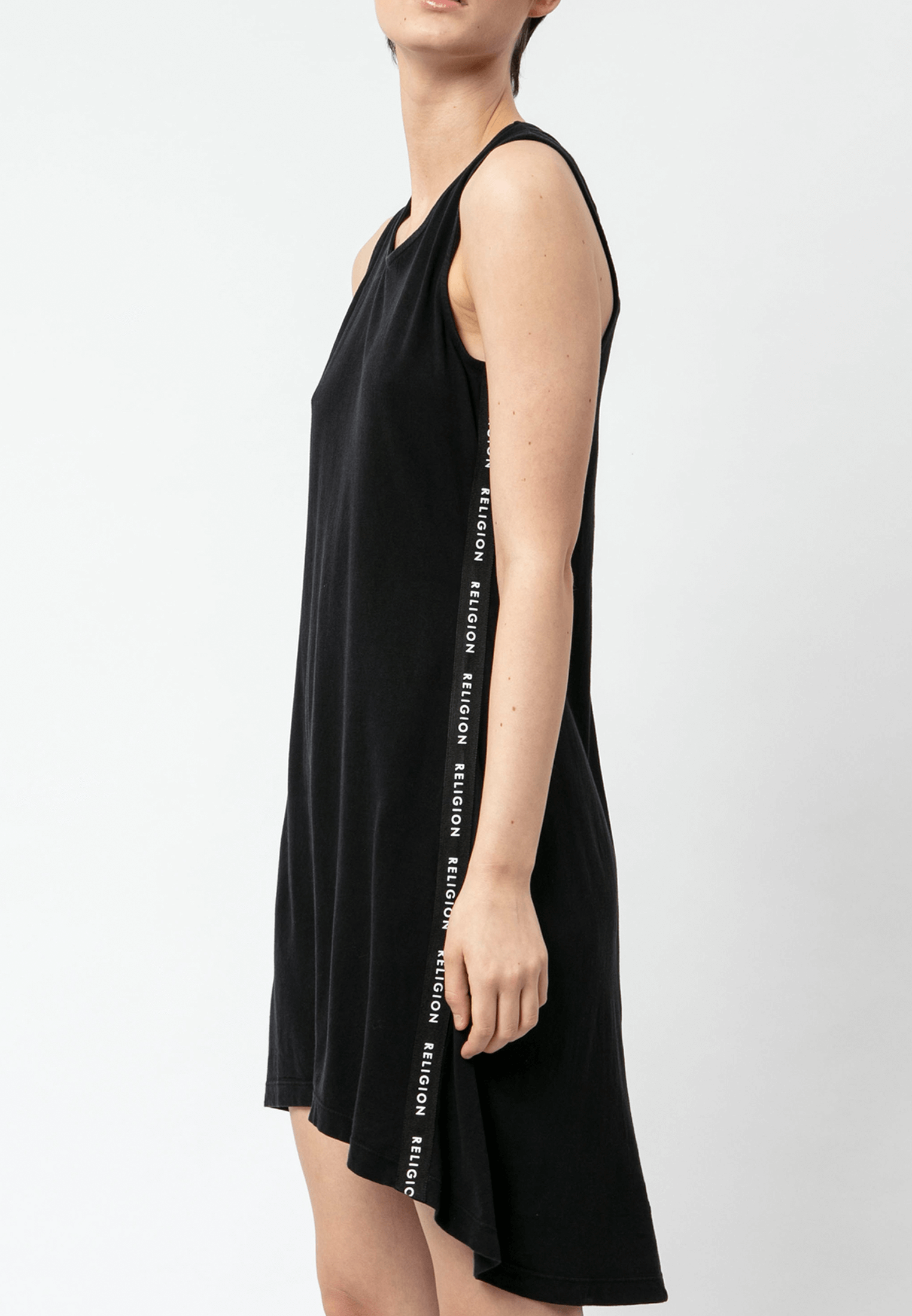 ALIVE DRESS WASHED BLACK