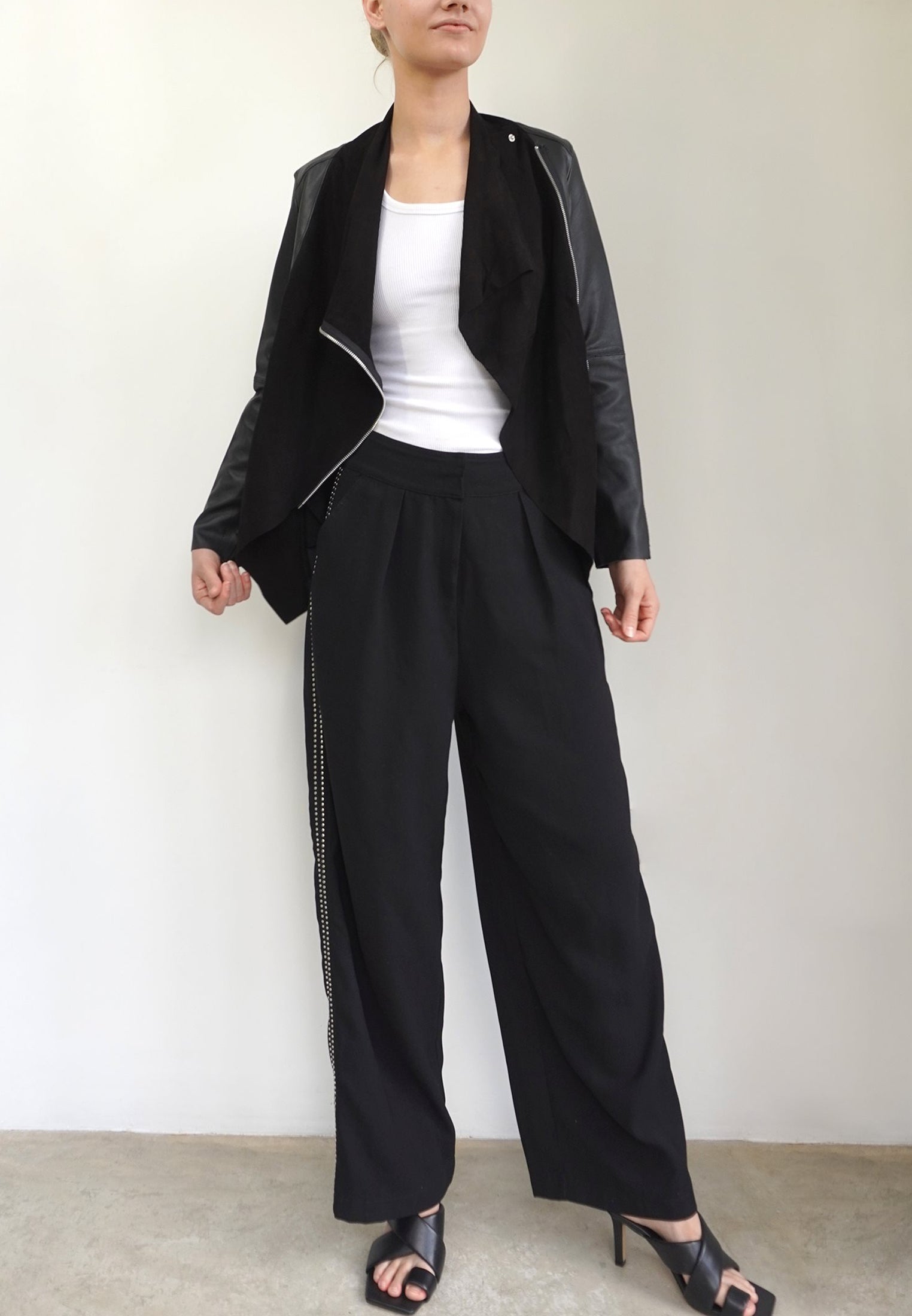 PUBLICISED LEATHER JACKET