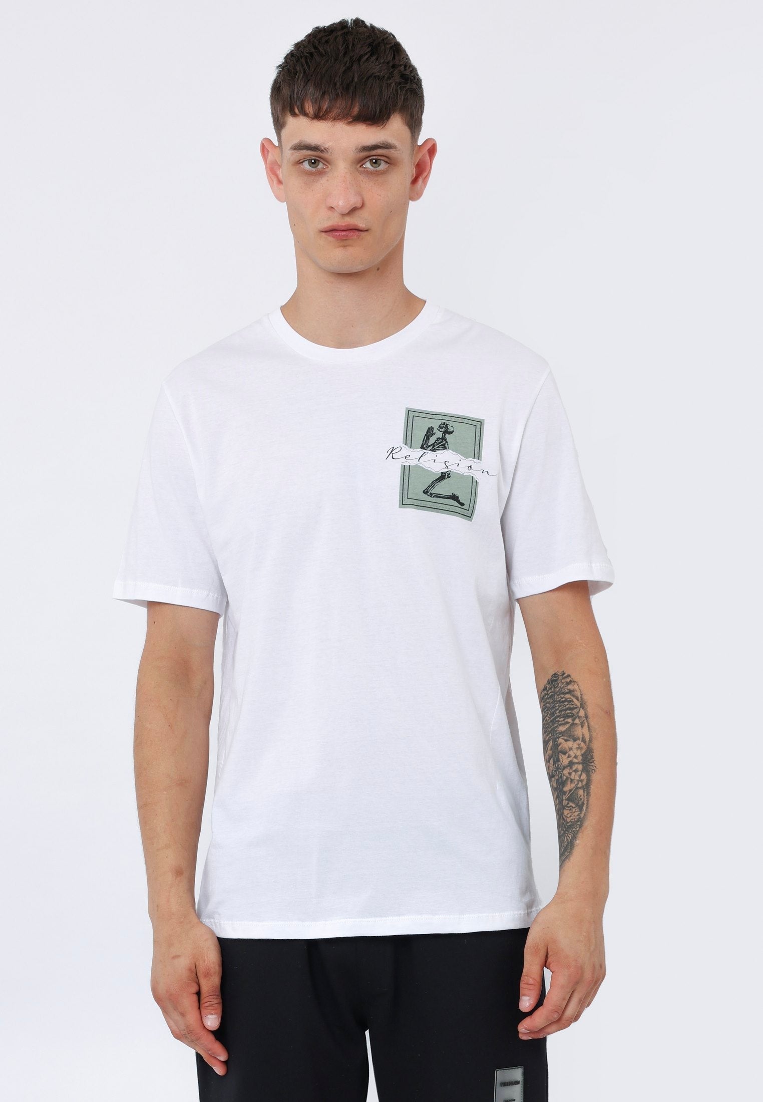 TEAR LABEL T-SHIRT WHITE