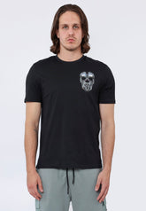 WINGS SKULL T-SHIRT BLACK