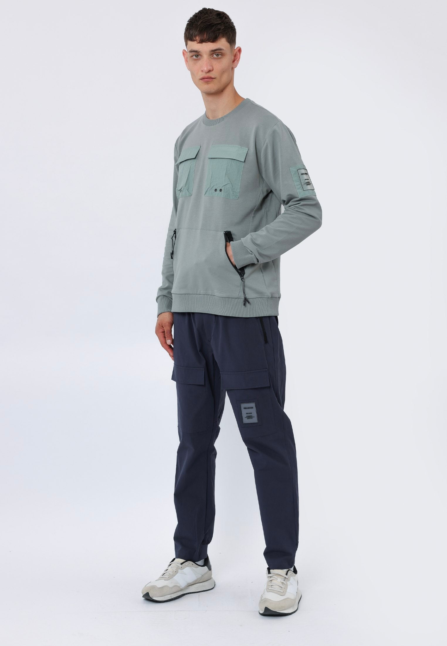 COTTON TERRACE PANTS INDIGO