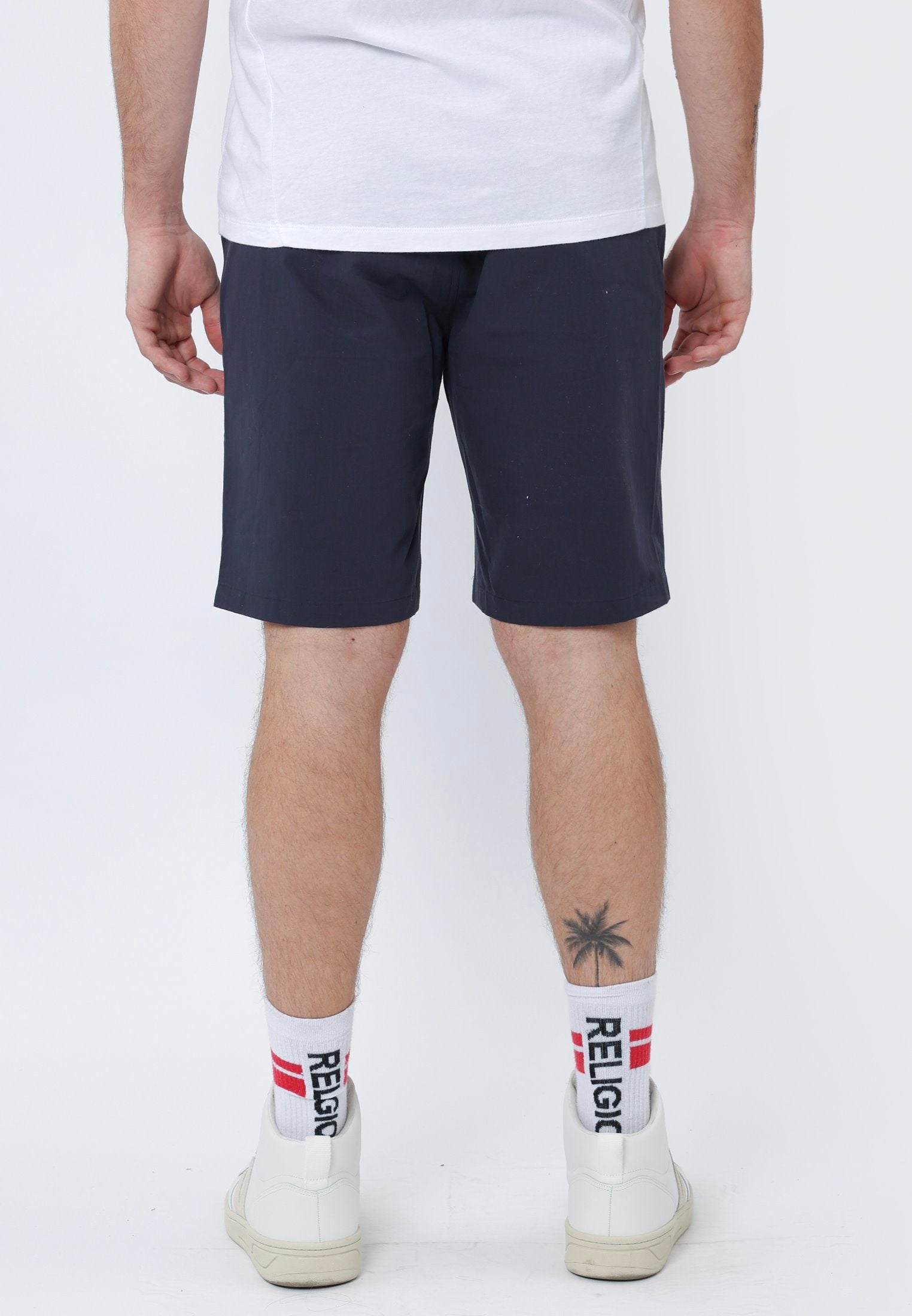 COTTON TERRACE SHORTS INDIGO