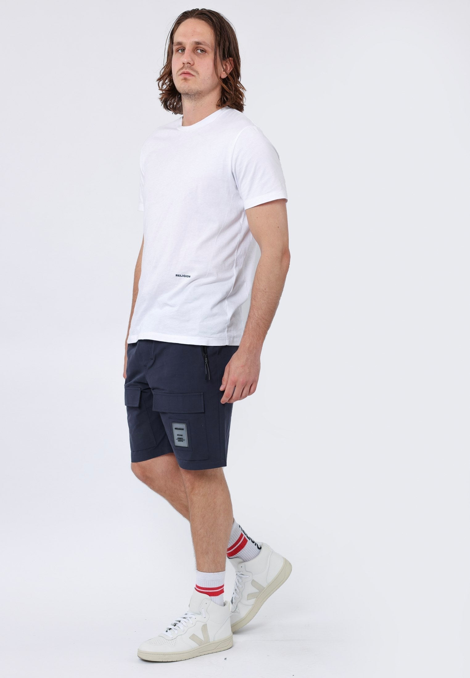 COTTON TERRACE SHORTS INDIGO