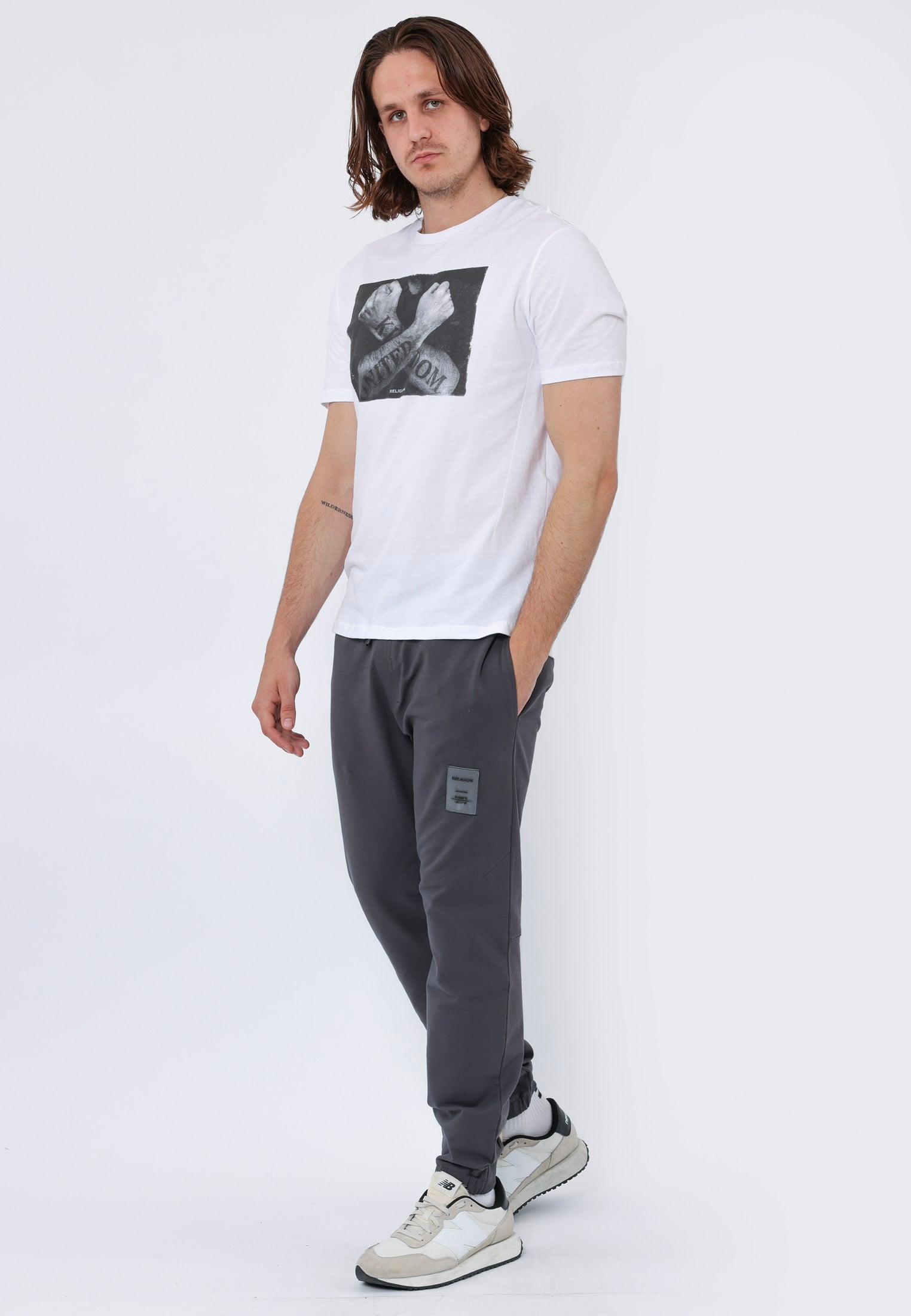 ACE PANTS BLACK OYSTER