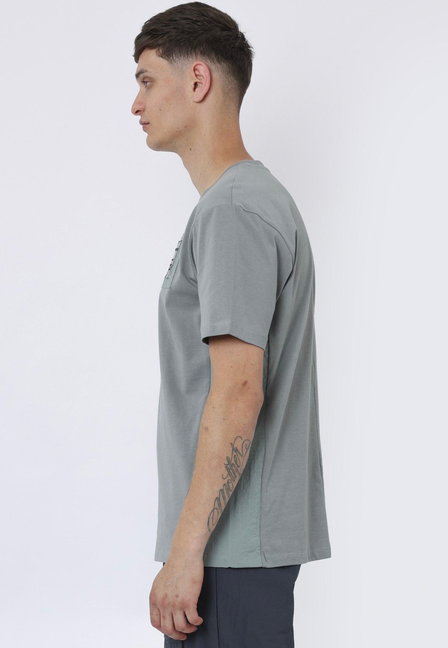 PANEL T-SHIRT SOFT KHAKI