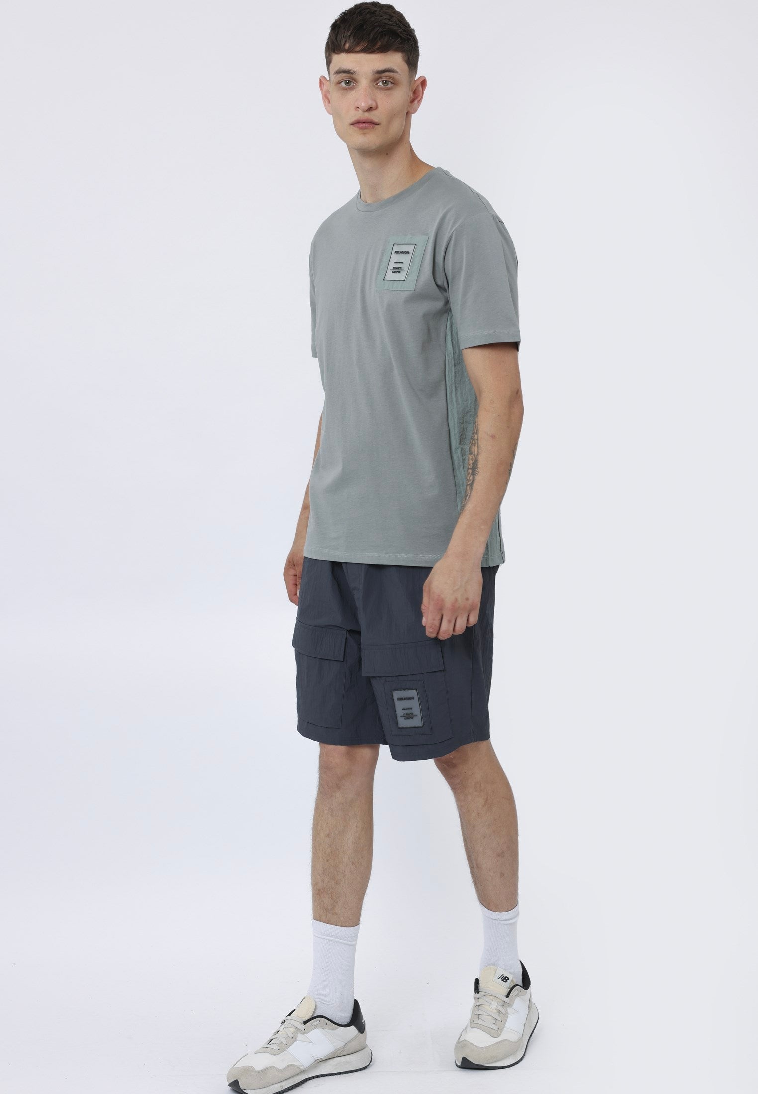 PANEL T-SHIRT SOFT KHAKI