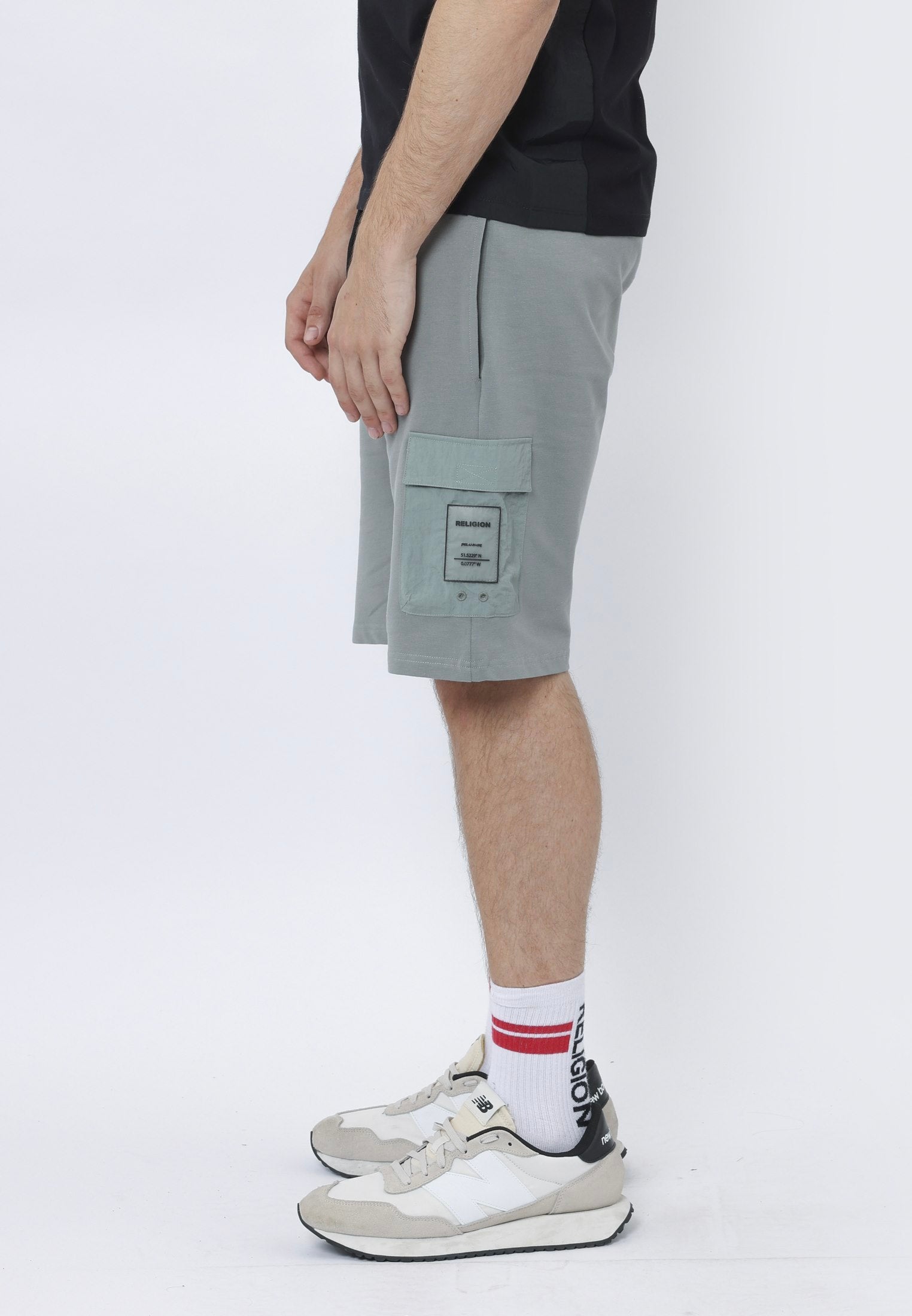 PANEL SHORTS SOFT KHAKI