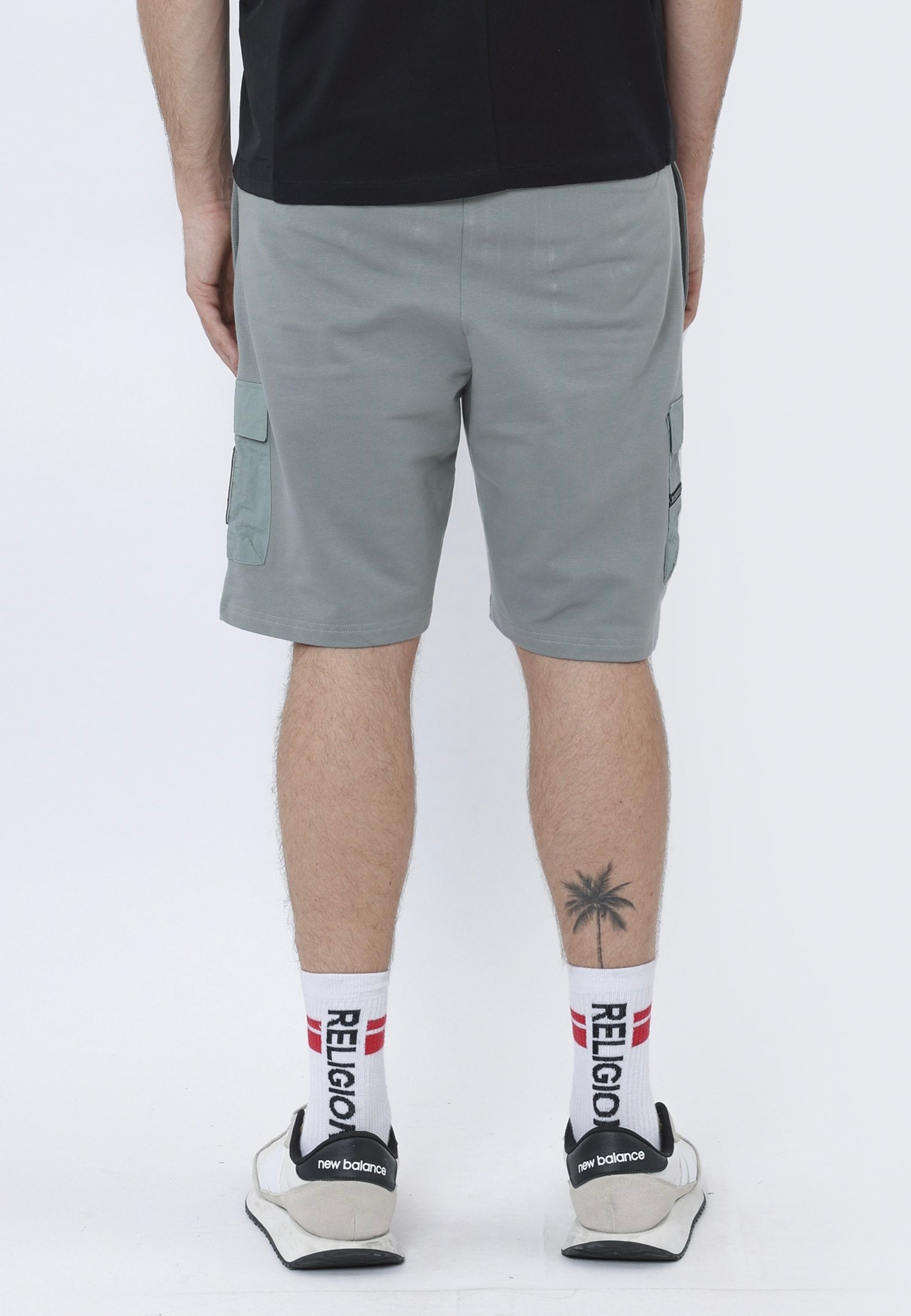 PANEL SHORTS SOFT KHAKI