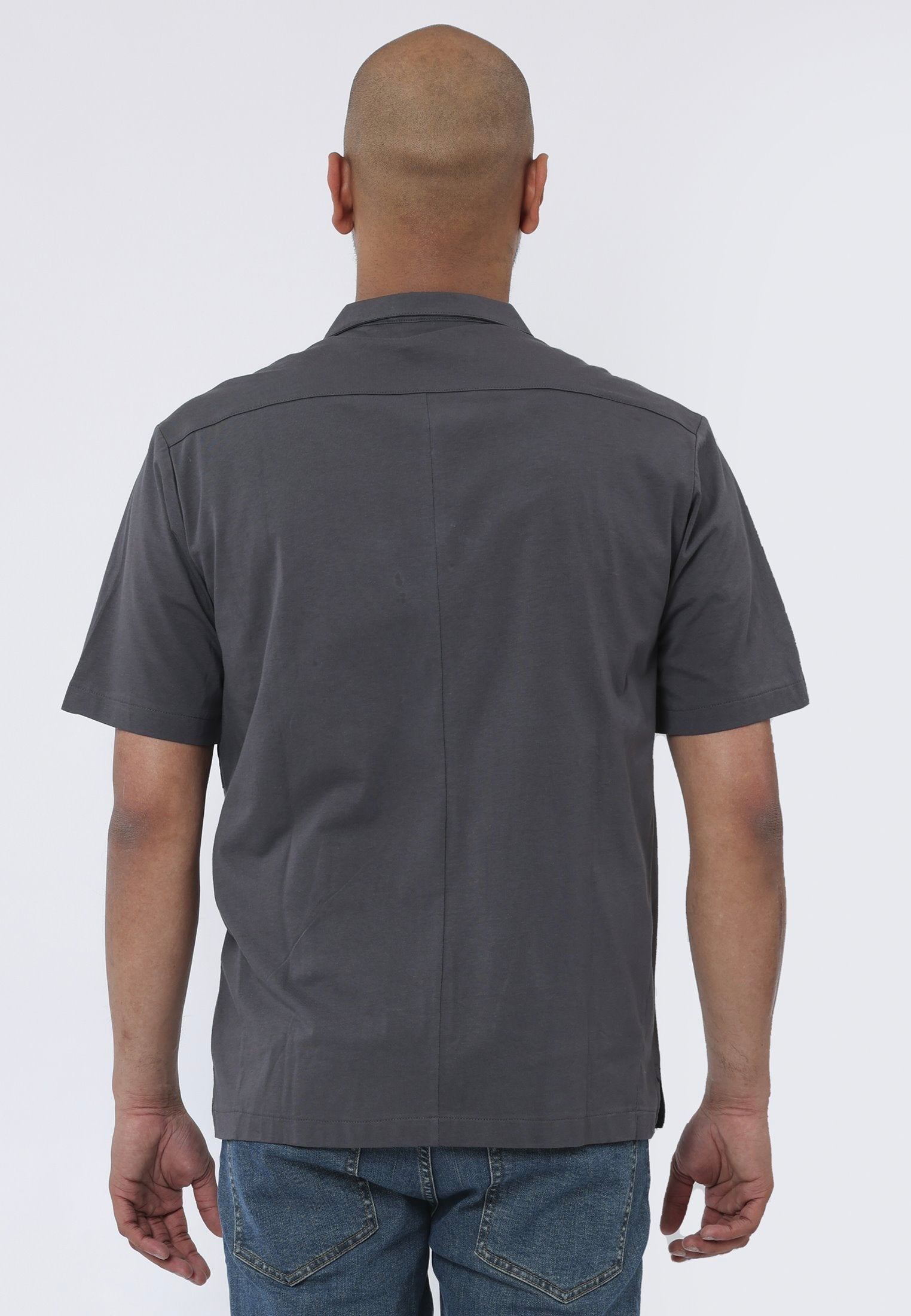 POST SHIRT BLACK OYSTER